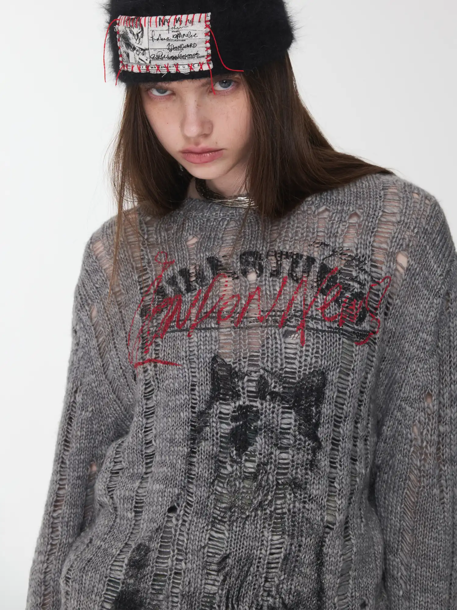 1Jinn Studio Critter Openwork Sweater | Canton Collective