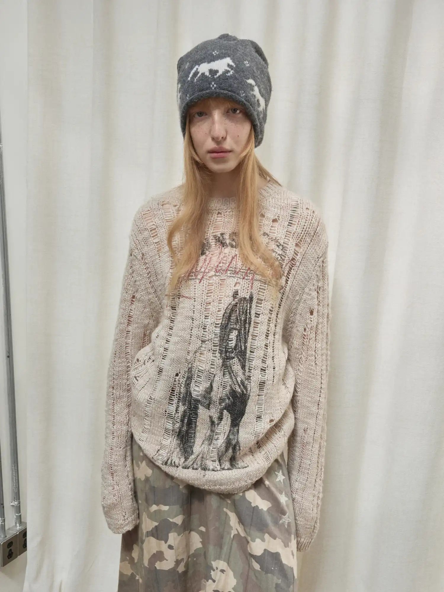 1Jinn Studio Critter Openwork Sweater | Canton Collective