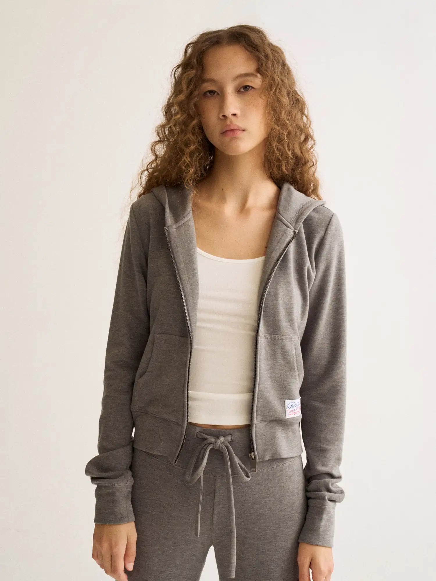 FirstFloor Cropped Fleece Sweatshirt | Canton Collective