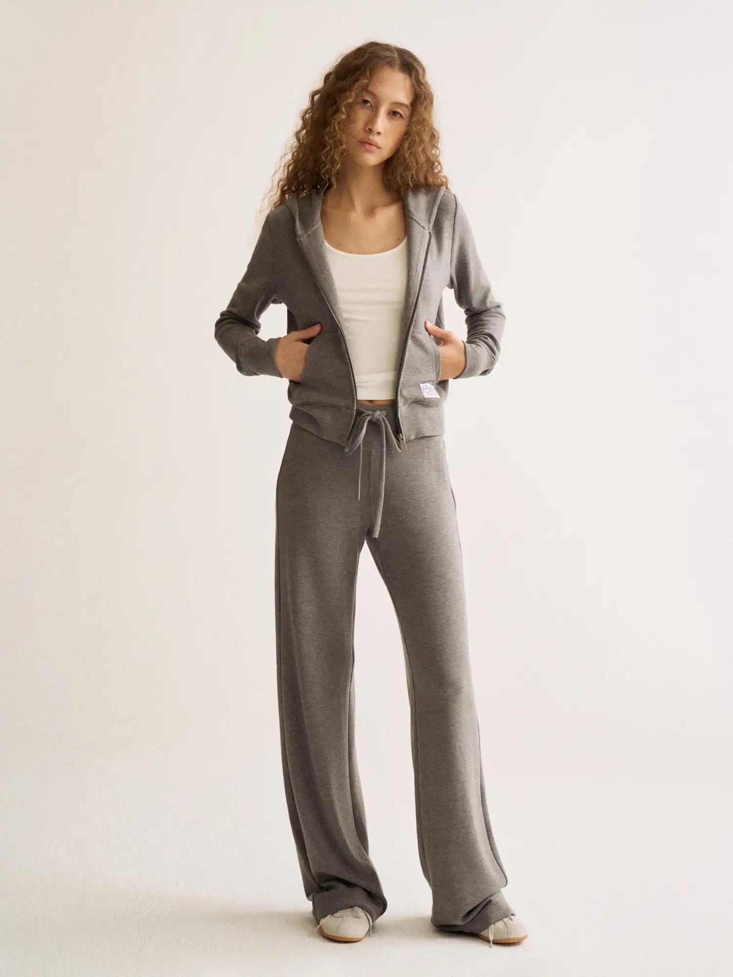 FirstFloor Cropped Fleece Sweatshirt | Canton Collective