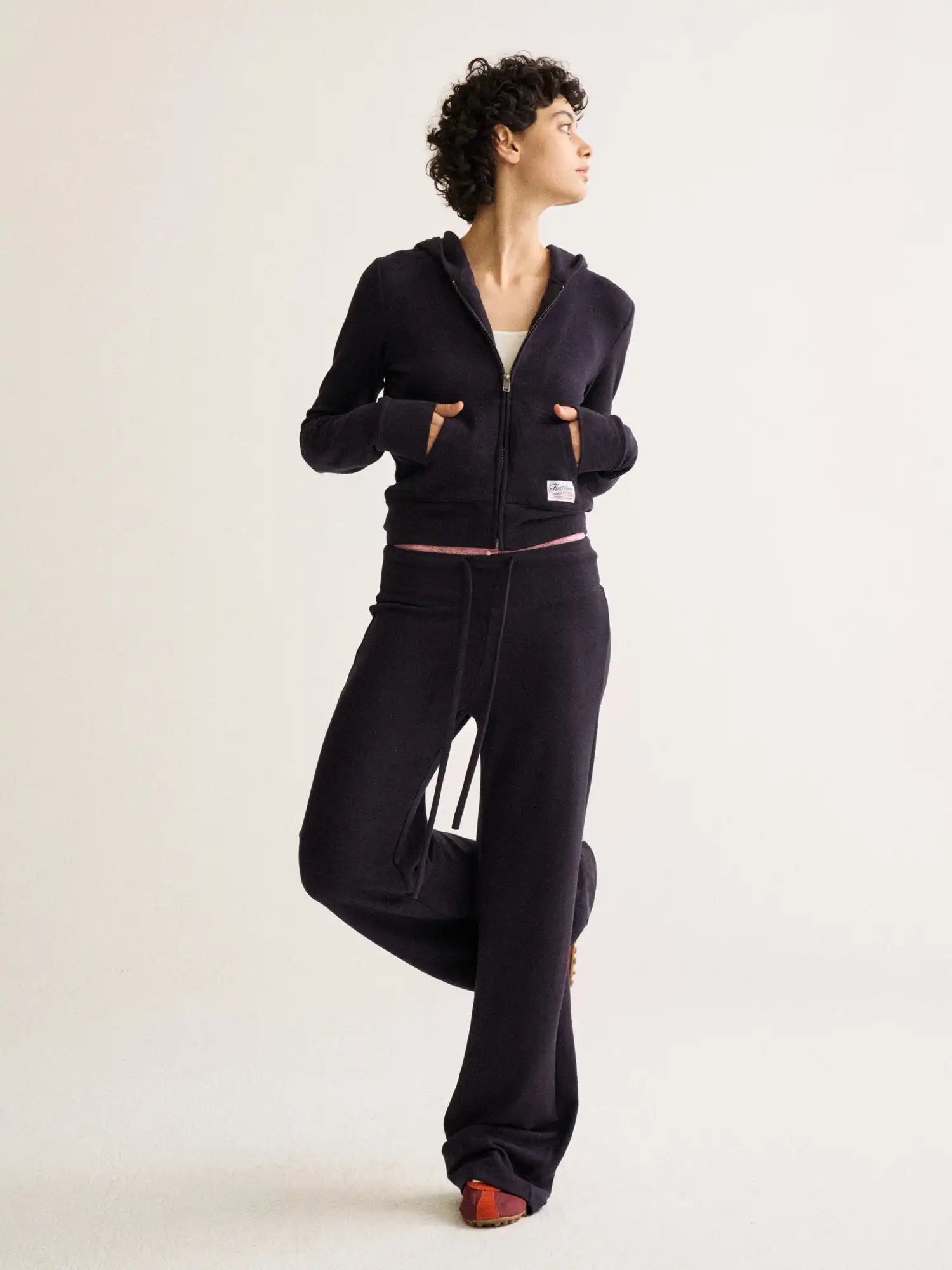 FirstFloor Cropped Fleece Sweatshirt | Canton Collective