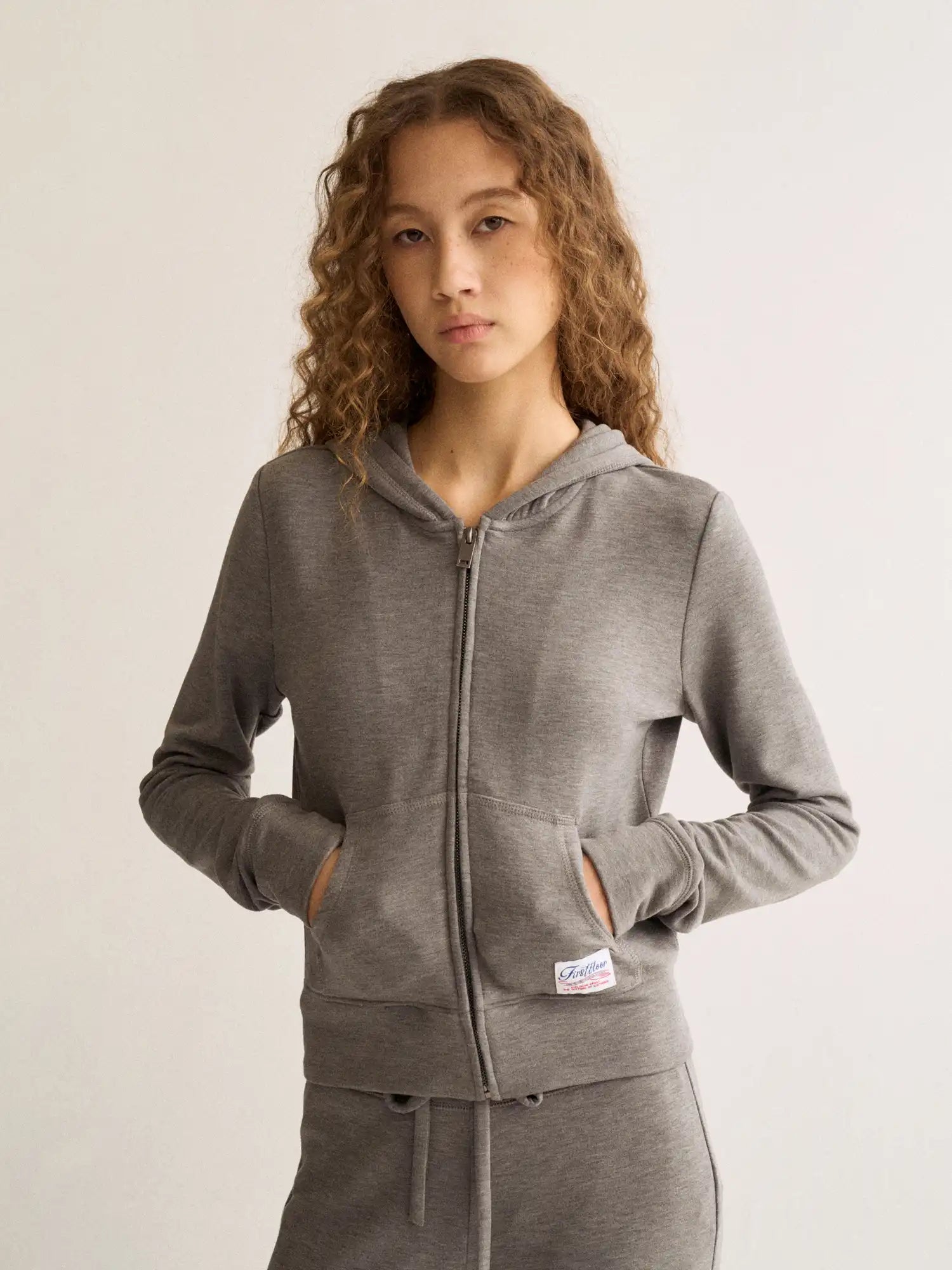 FirstFloor Cropped Fleece Sweatshirt | Canton Collective