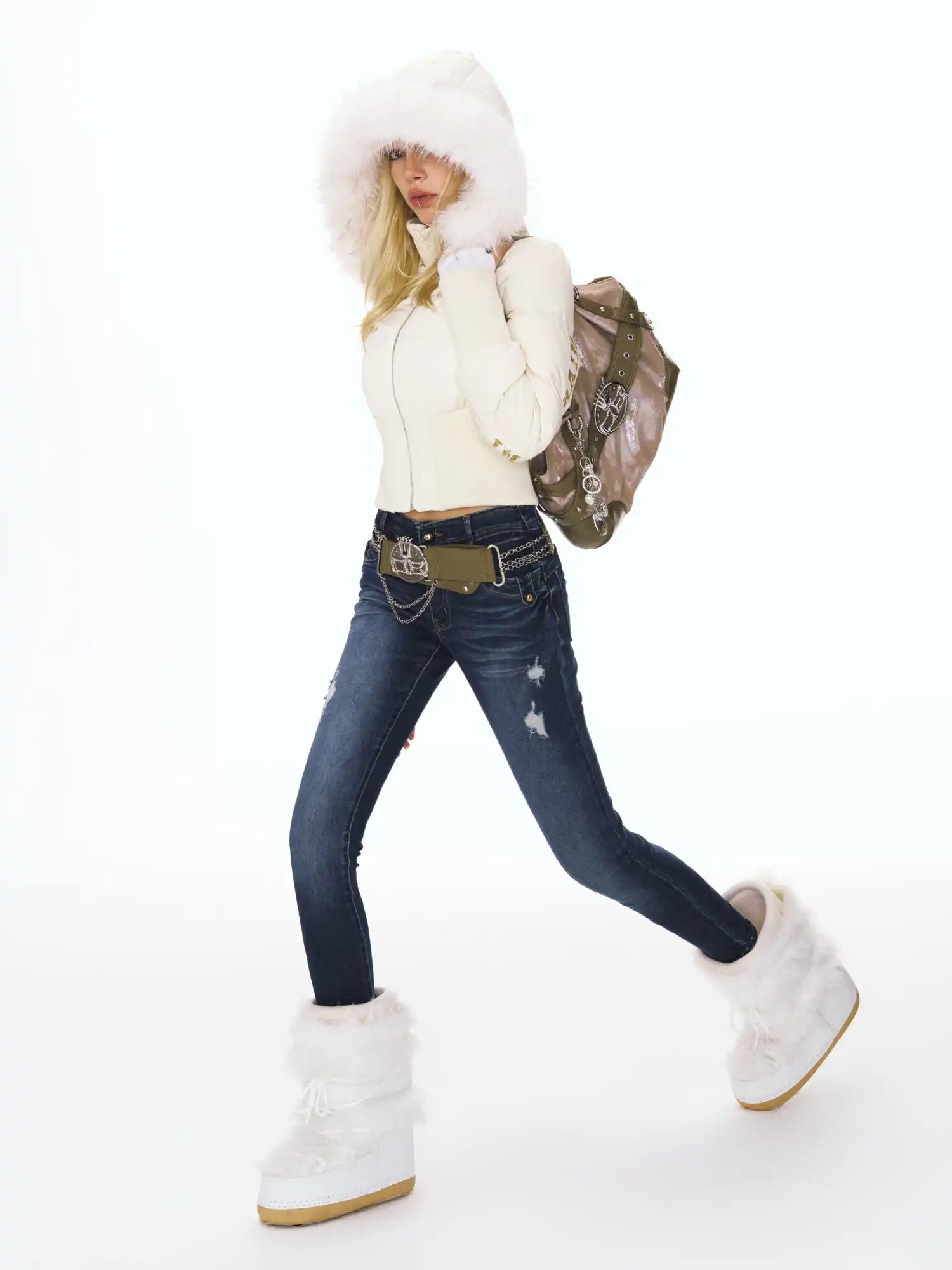 Deleteex Cropped Puffer Jacket | Canton Collective