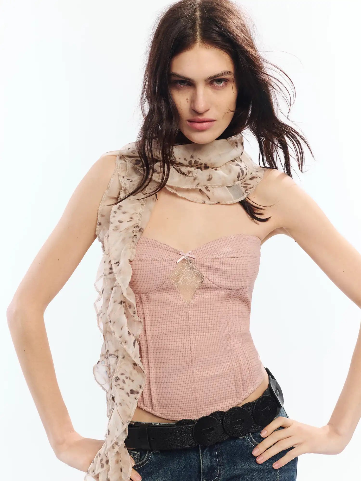 2th Desire Cropped Shrug Lace Tube Top 2 Piece Set | Canton Collective