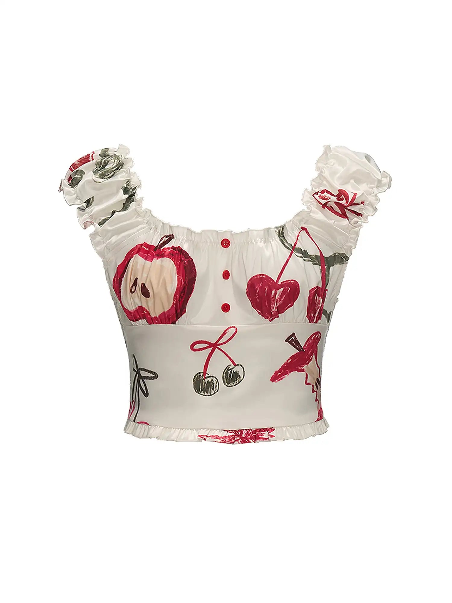 MAMC Cute Summer Cherry Crop Top | Canton Collective