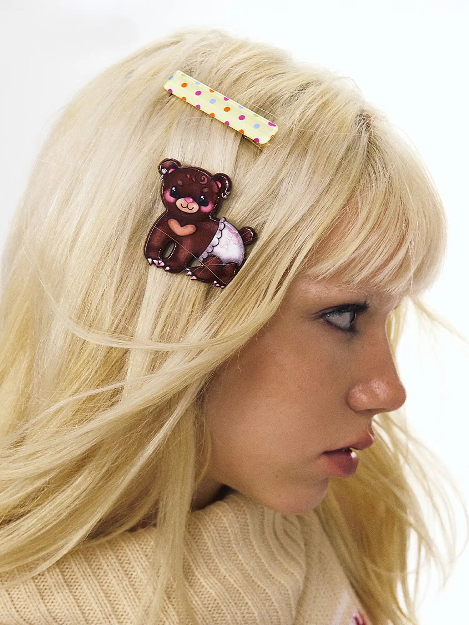 Deleteex Cute Bear Hair Clip | Canton Collective
