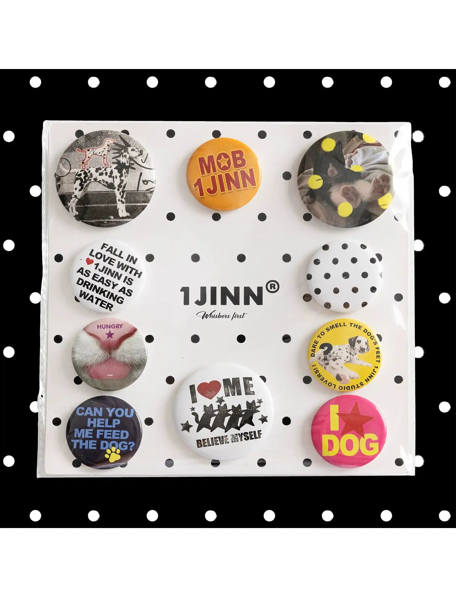 1Jinn Studio Cute Pet Badge Collection | Canton Collective