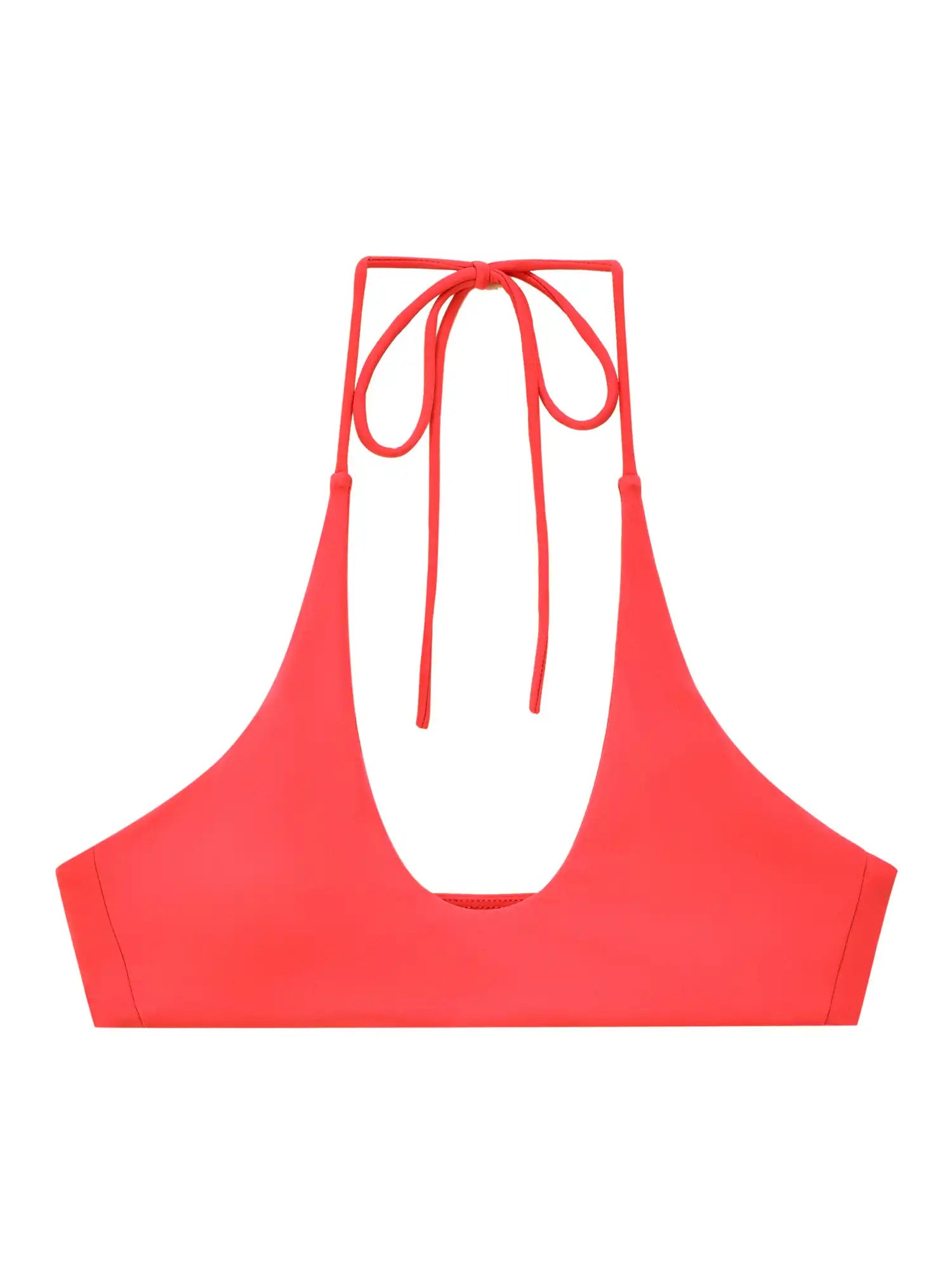 Ayo Deep U Neck Halter Bralette | Canton Collective