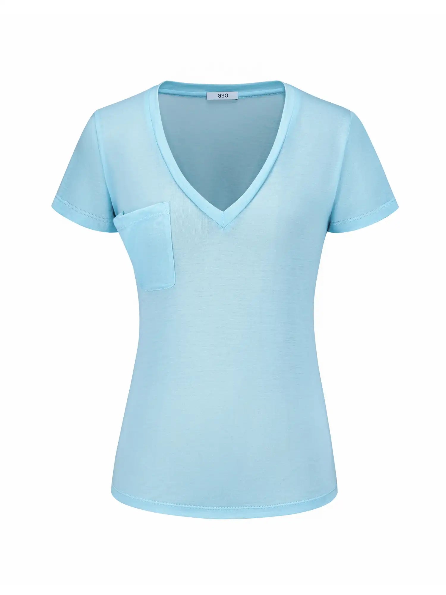 Ayo Deep V Neck 2000s Top | Canton Collective