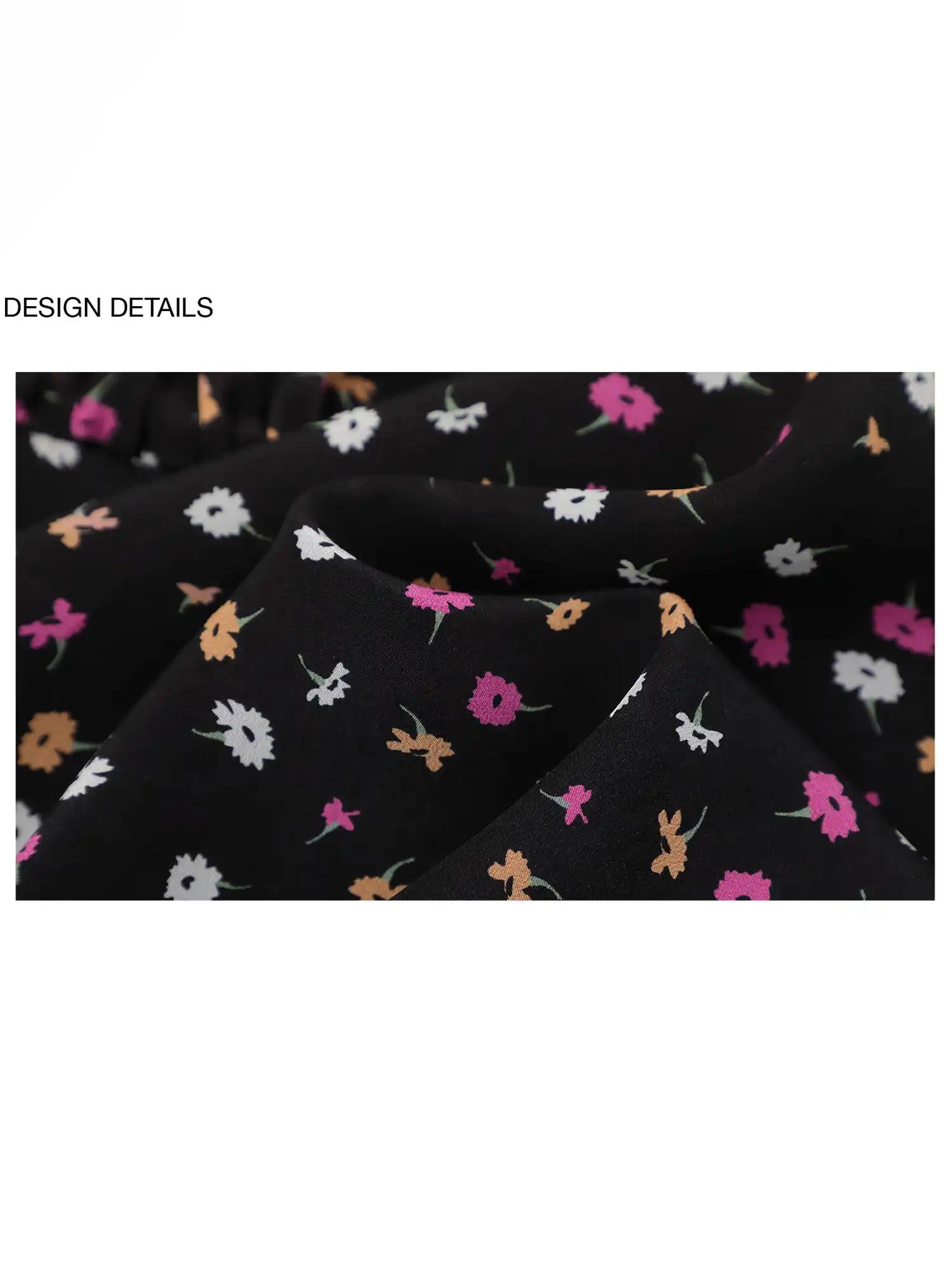 FIRST FLOOR Delicate Double Straps Floral Babydoll Cami Top | Canton Collective