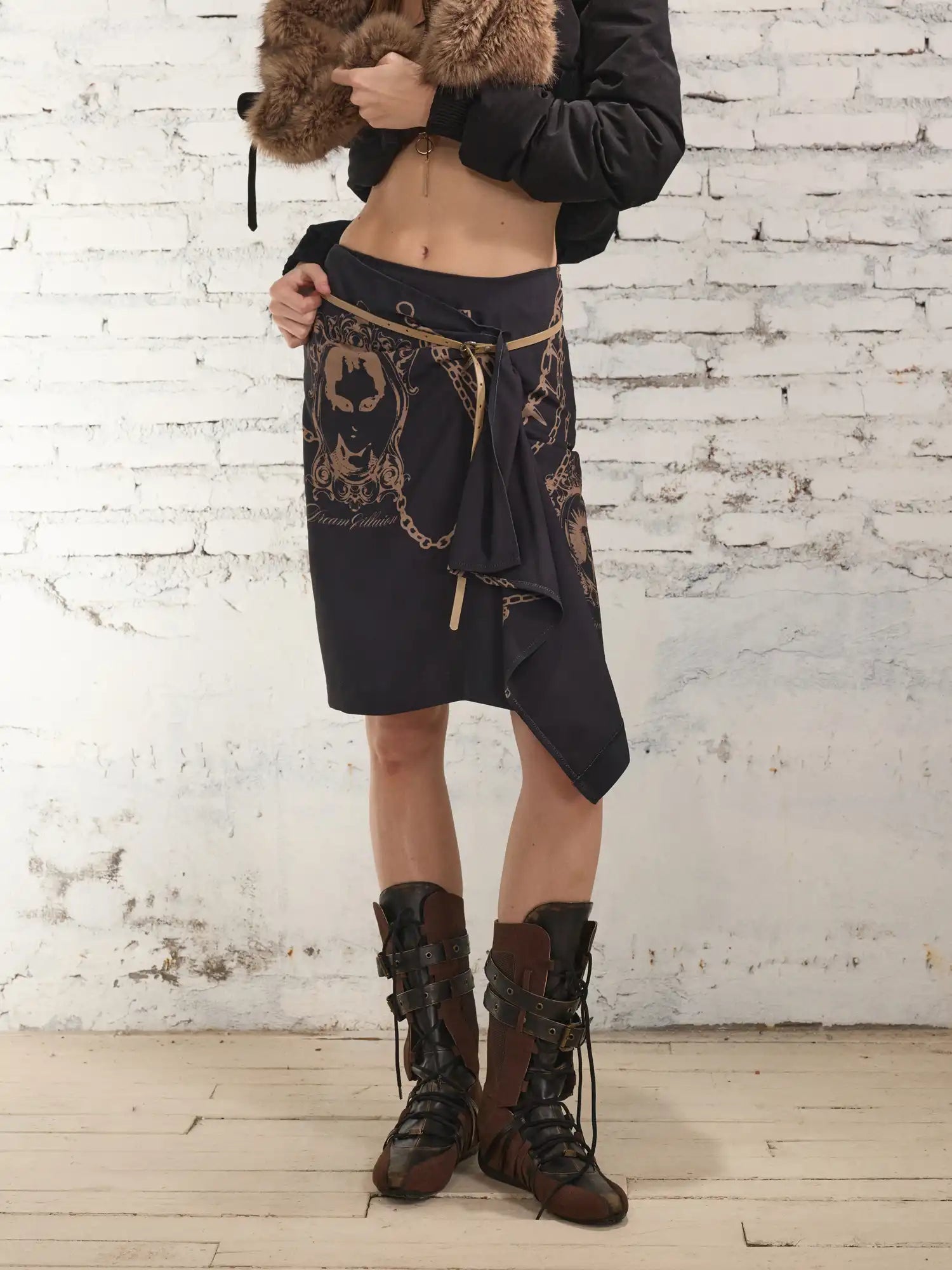 2th Desire Designer Asymmetric Layered Skirt | Canton Collective