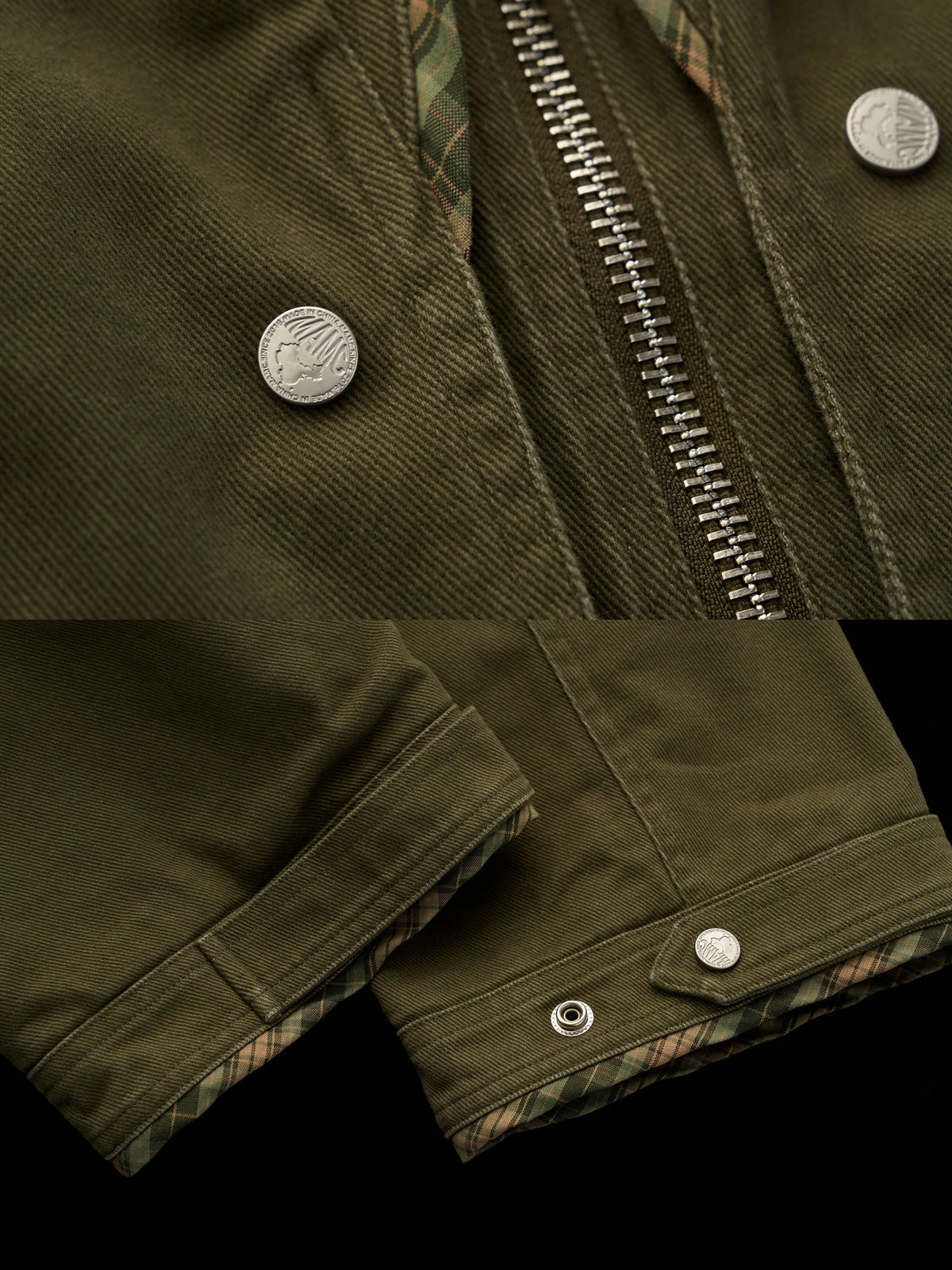 MAMC Distressed Canvas Hooded Barn Jacket | Canton Collective