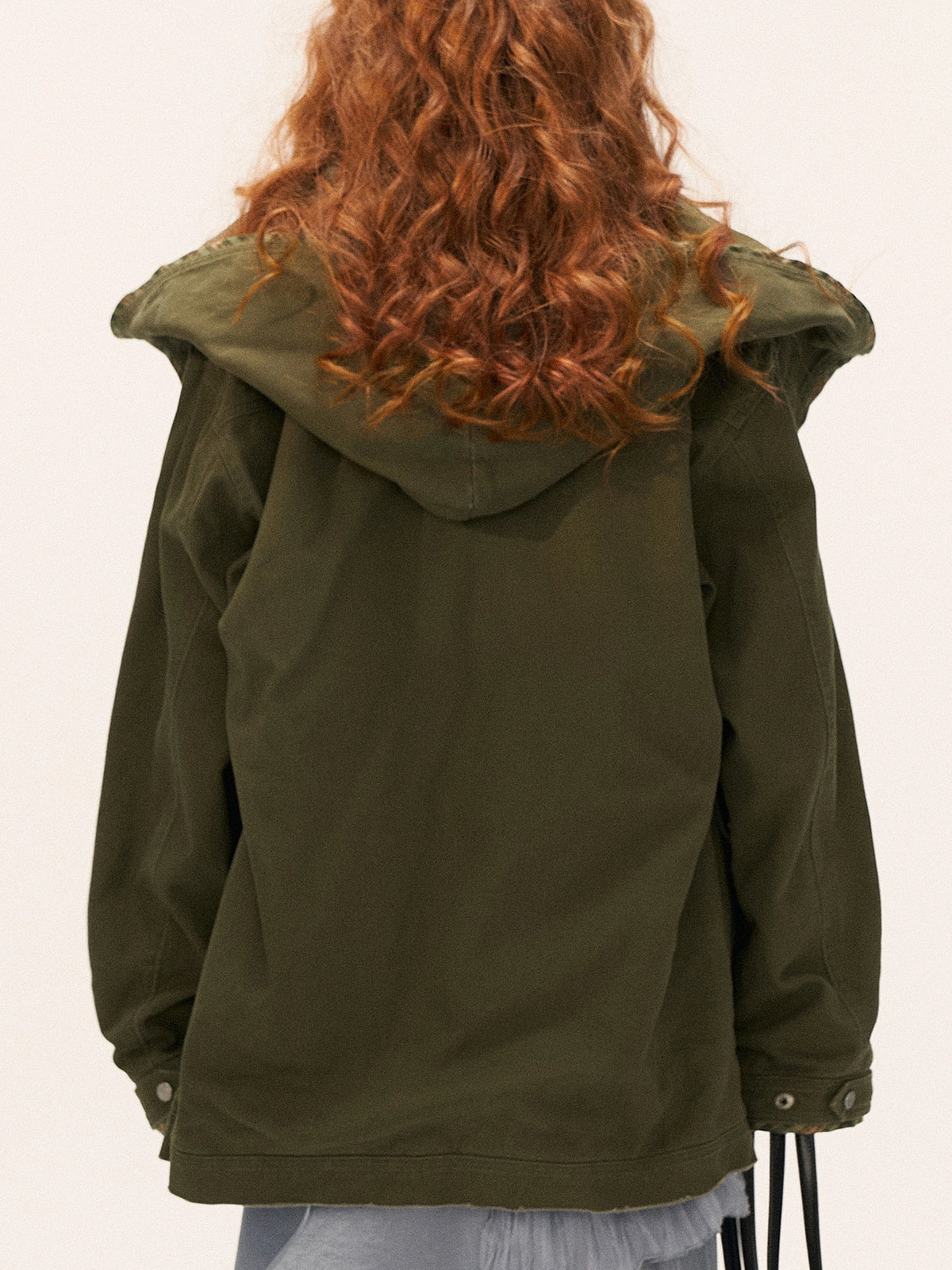 MAMC Distressed Canvas Hooded Barn Jacket | Canton Collective