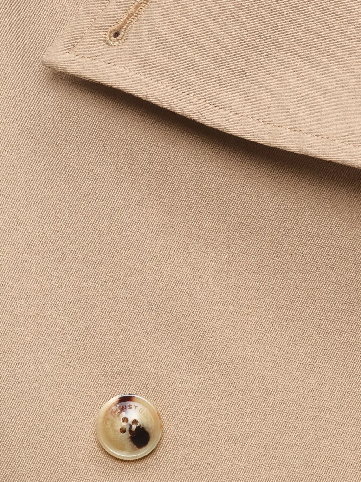 1Jinn Studio Double-Breasted Oversized Crop Trench Coat | Canton Collective