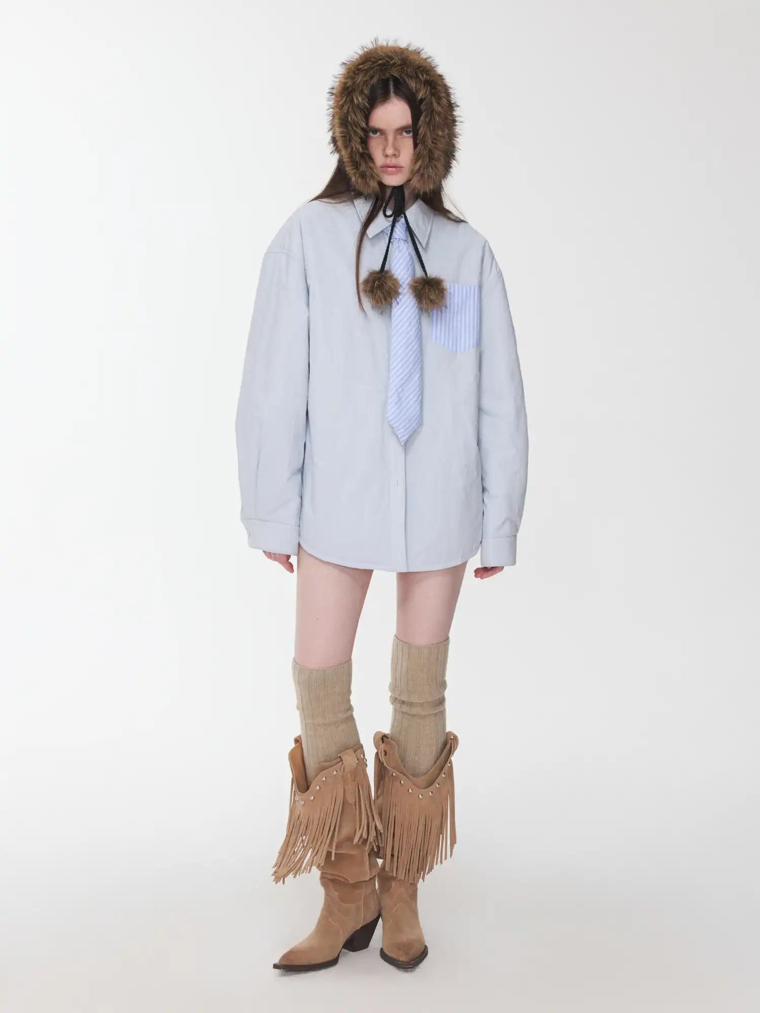 1Jinn Studio Double-Sided Fur Earmuffs | Canton Collective