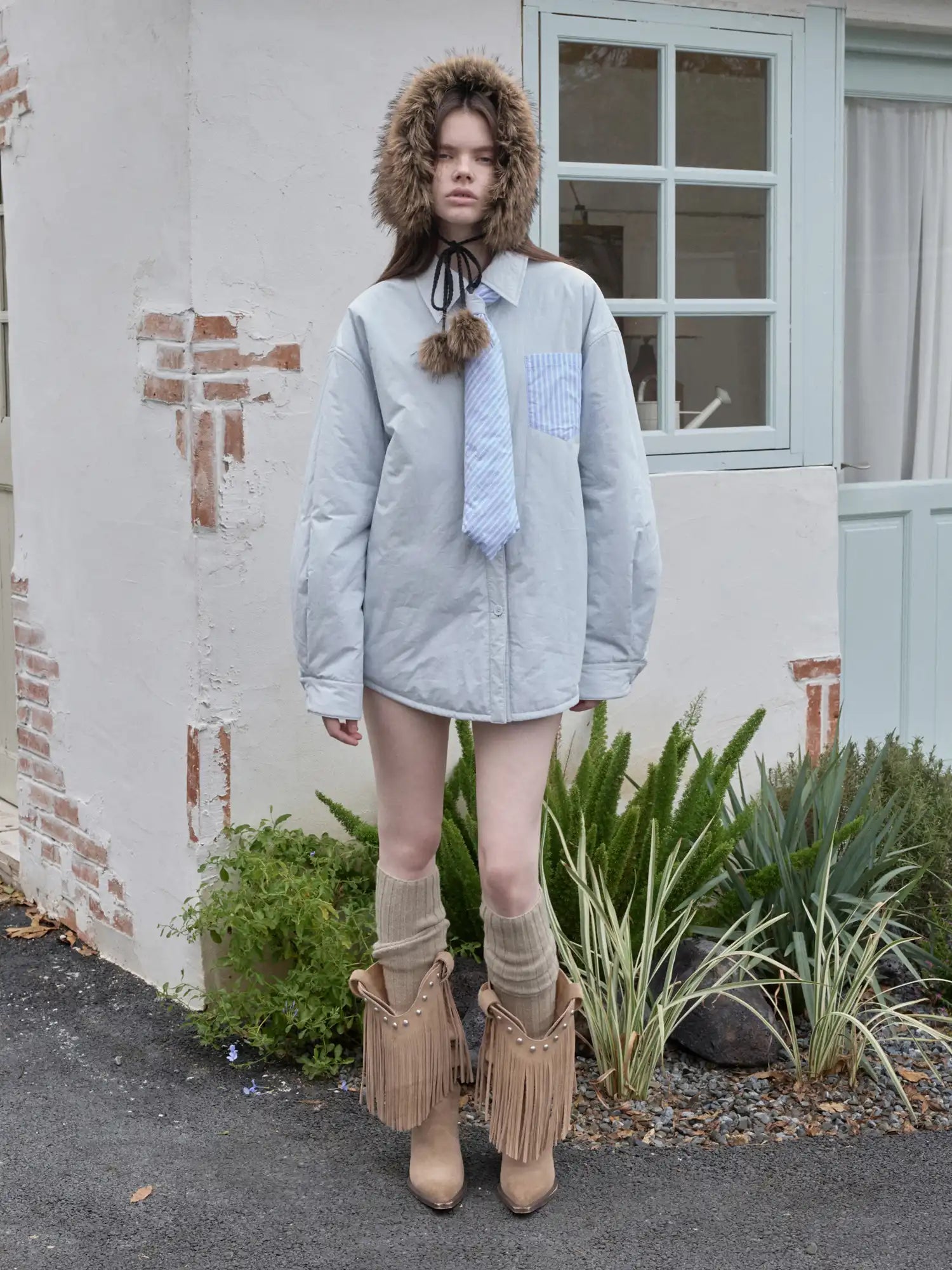 1Jinn Studio Double-Sided Fur Earmuffs | Canton Collective