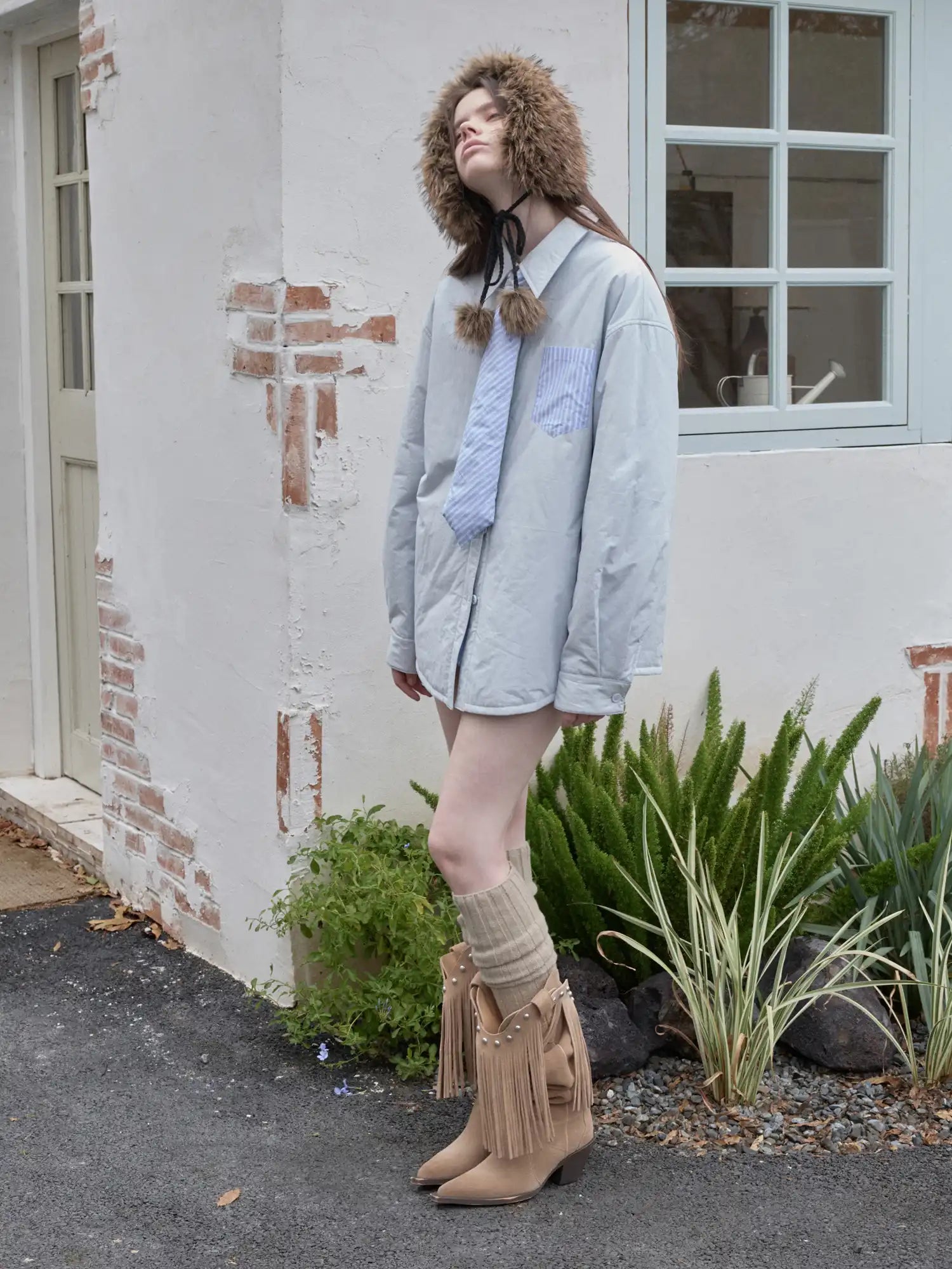 1Jinn Studio Double-Sided Fur Earmuffs | Canton Collective