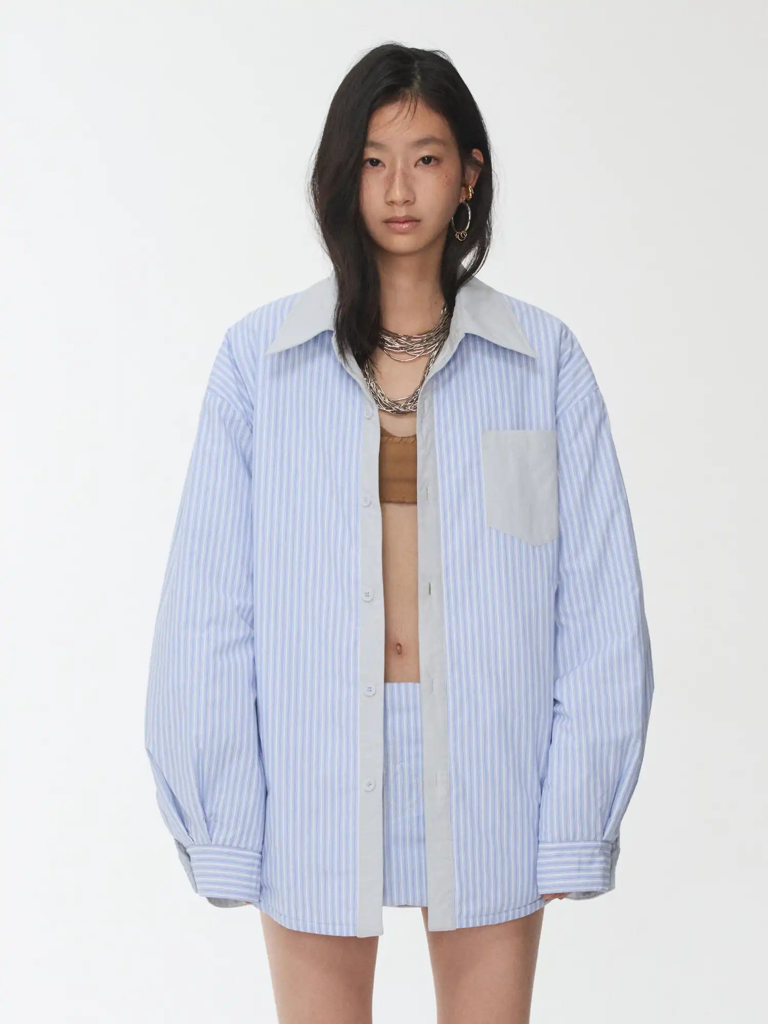 1Jinn Studio Double-Sided Shirt Cotton Jacket | Canton Collective