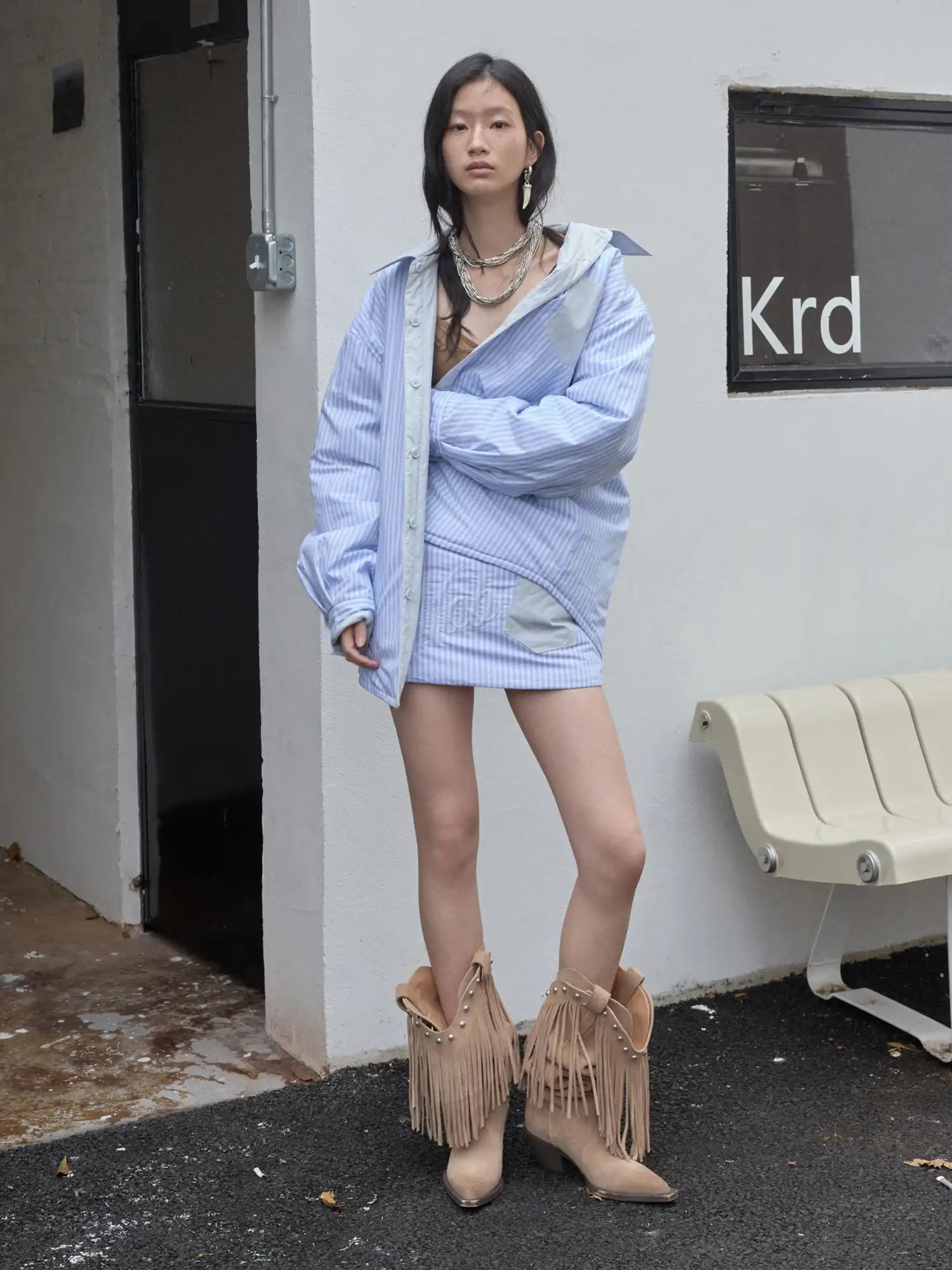 1Jinn Studio Double-Sided Shirt Cotton Jacket | Canton Collective