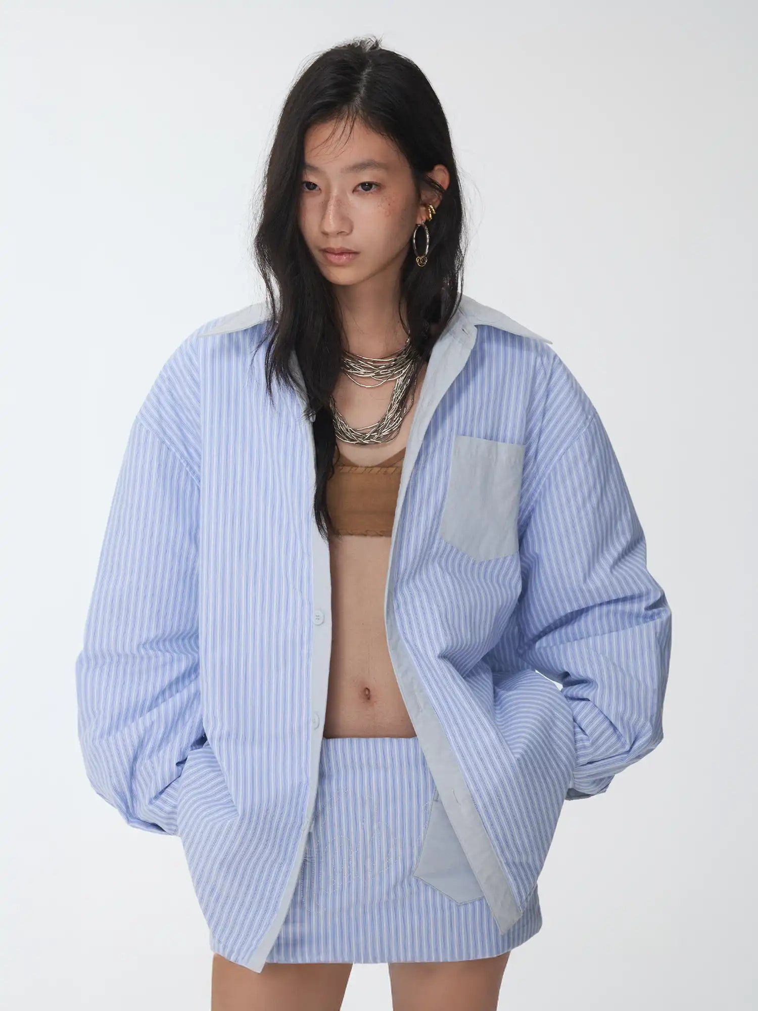 1Jinn Studio Double-Sided Shirt Cotton Jacket | Canton Collective