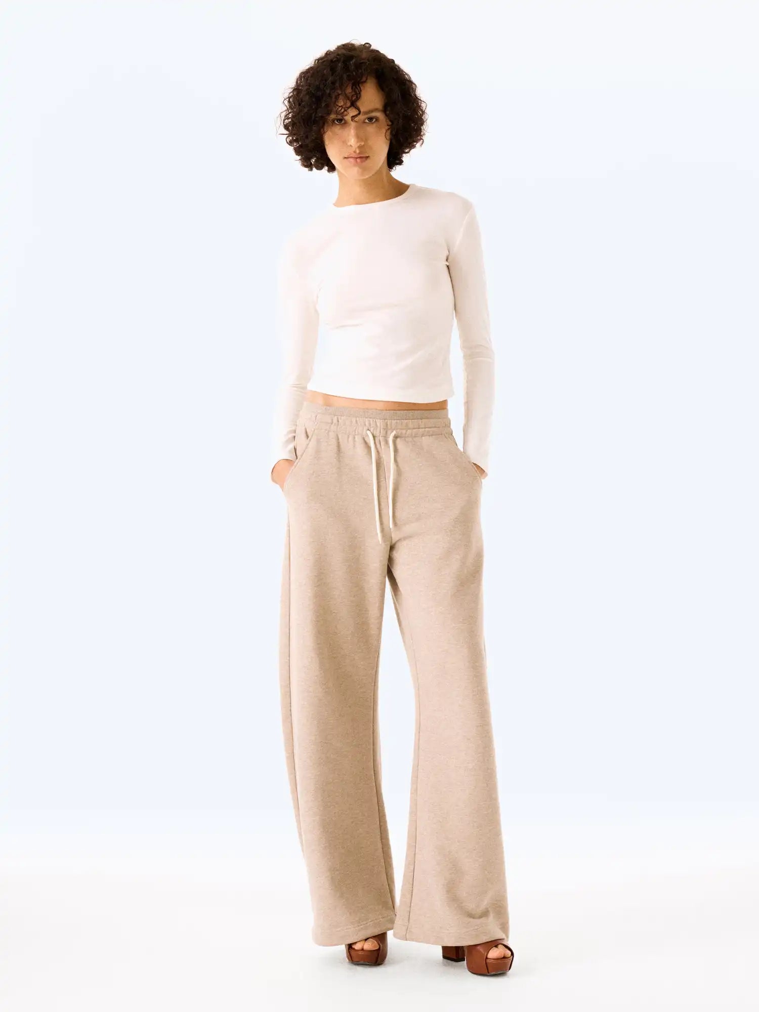 FIRST FLOOR Double-Waisted Fleece Sweatpants | Canton Collective