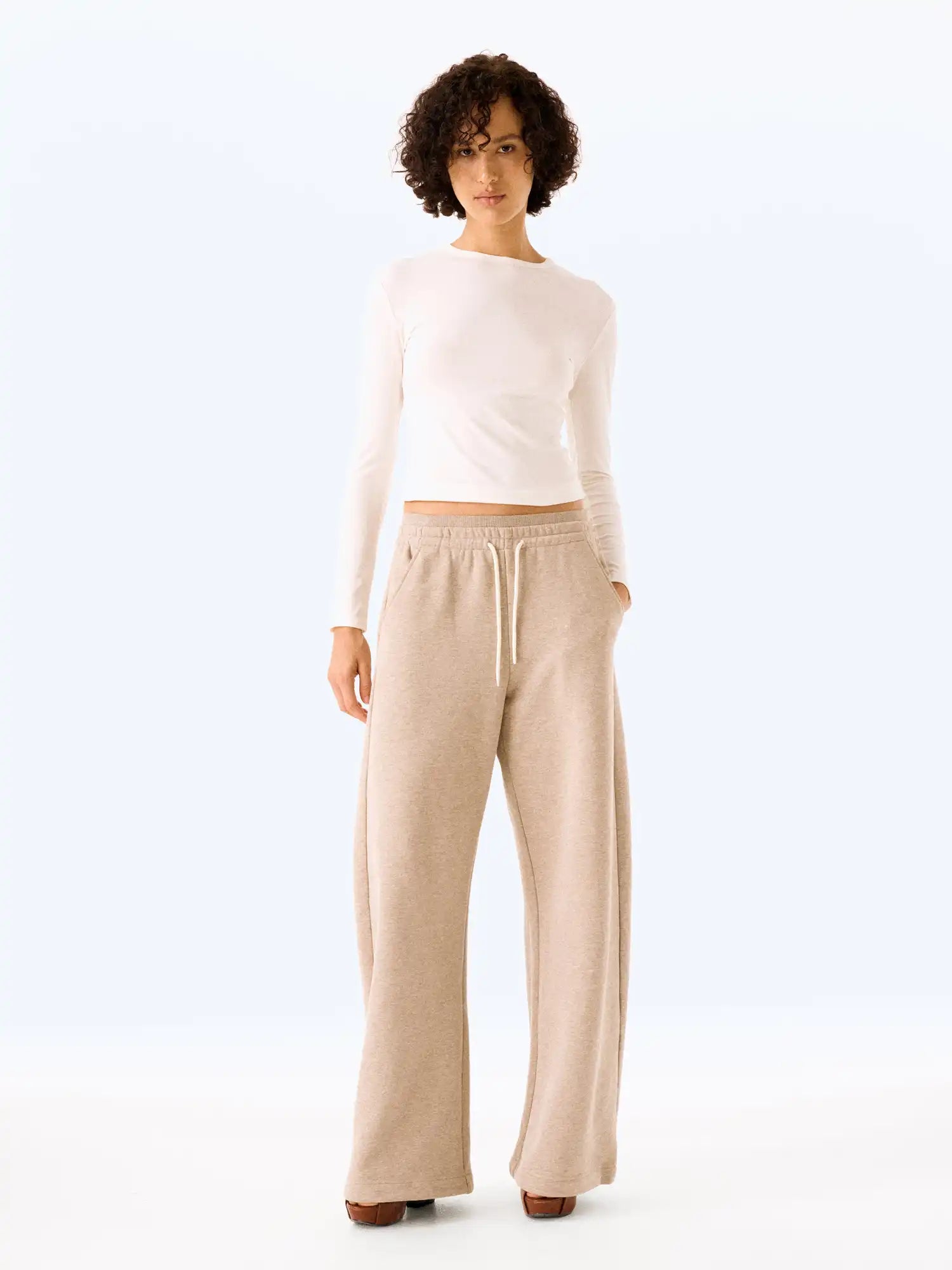 FIRST FLOOR Double-Waisted Fleece Sweatpants | Canton Collective