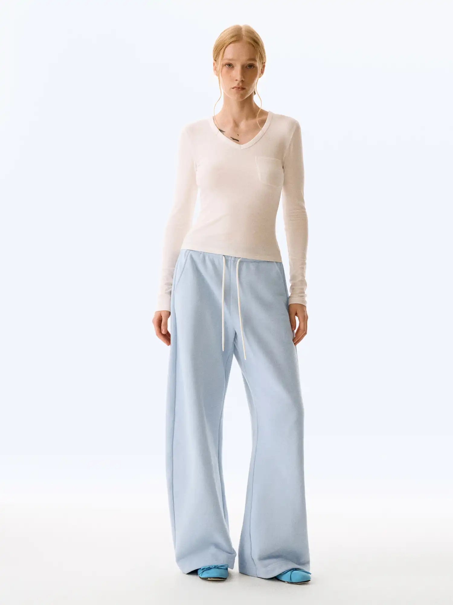 FIRST FLOOR Double-Waisted Fleece Sweatpants | Canton Collective