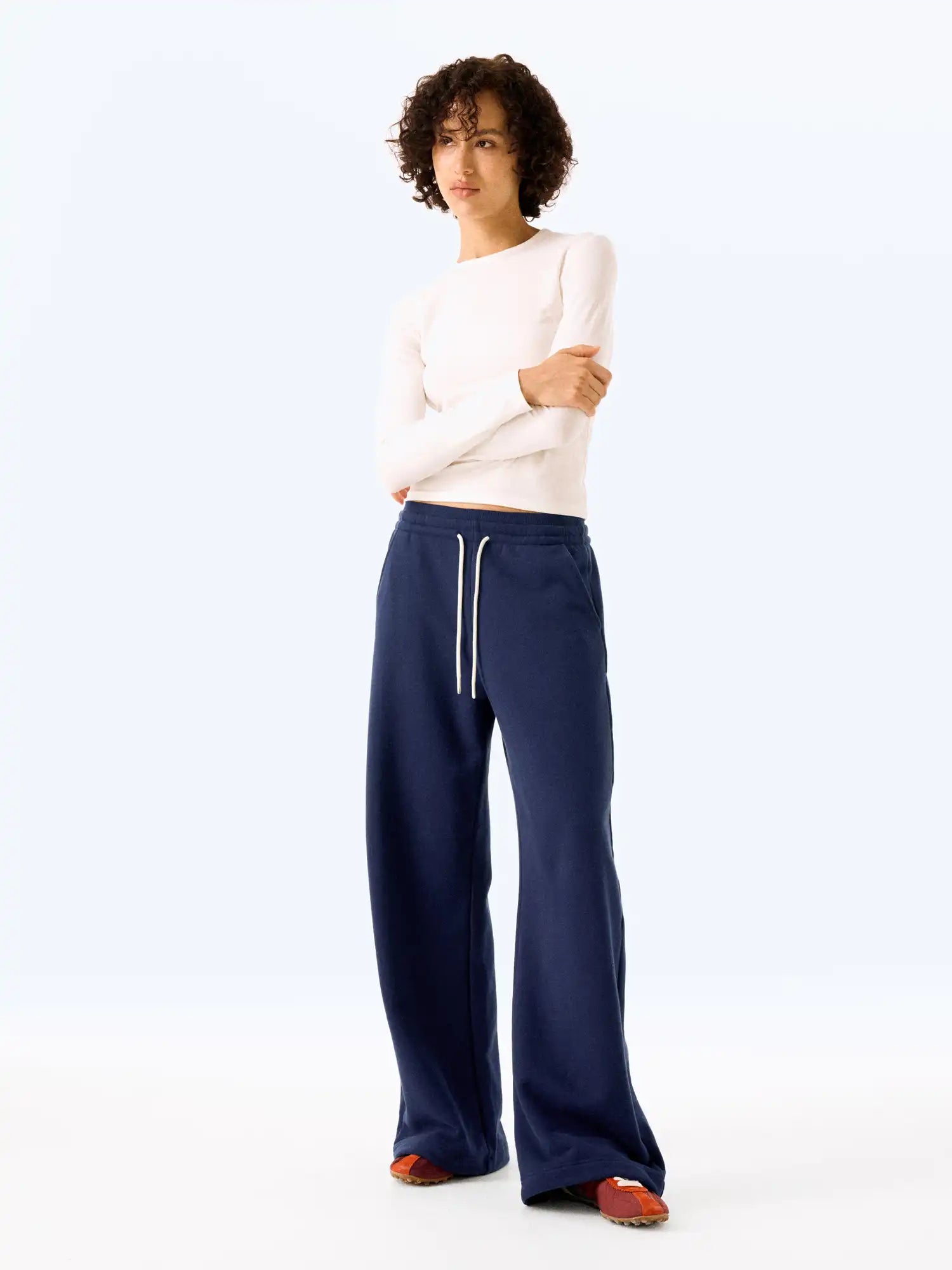 FIRST FLOOR Double-Waisted Fleece Sweatpants | Canton Collective