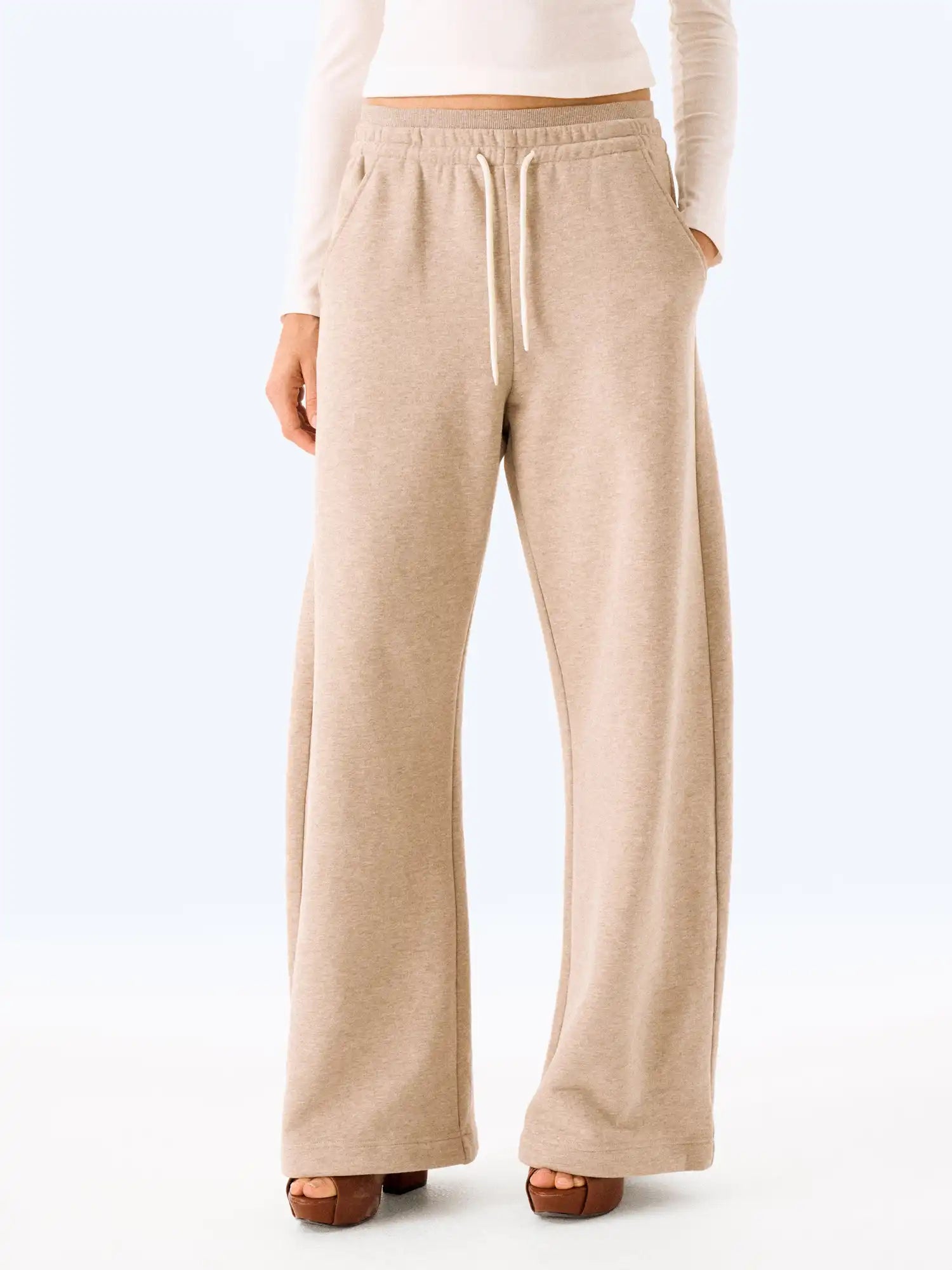 FIRST FLOOR Double-Waisted Fleece Sweatpants | Canton Collective