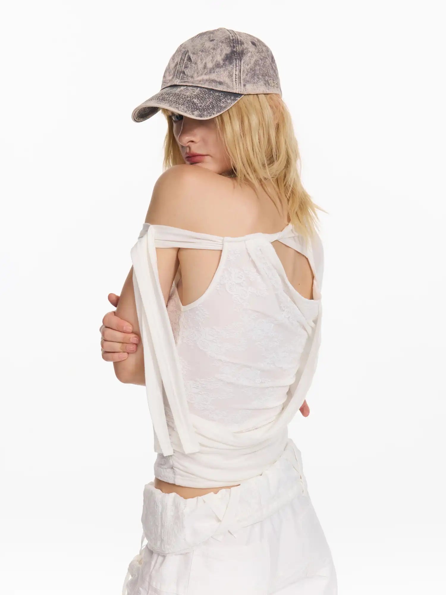 2th Desire Double Layer Lace Top | Canton Collective