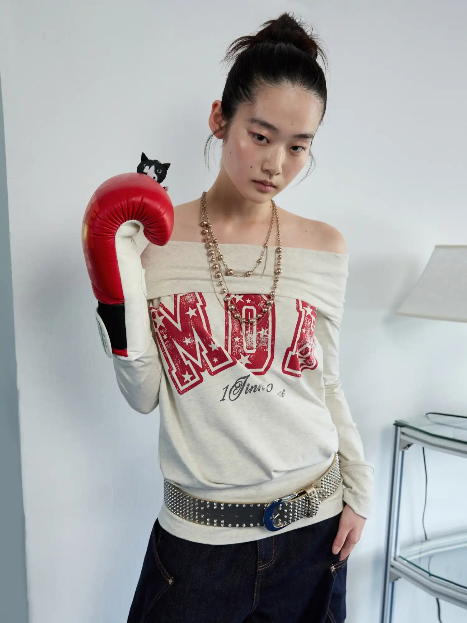 1Jinn Studio Drop Shoulder MOB Graphic Dress | Canton Collective