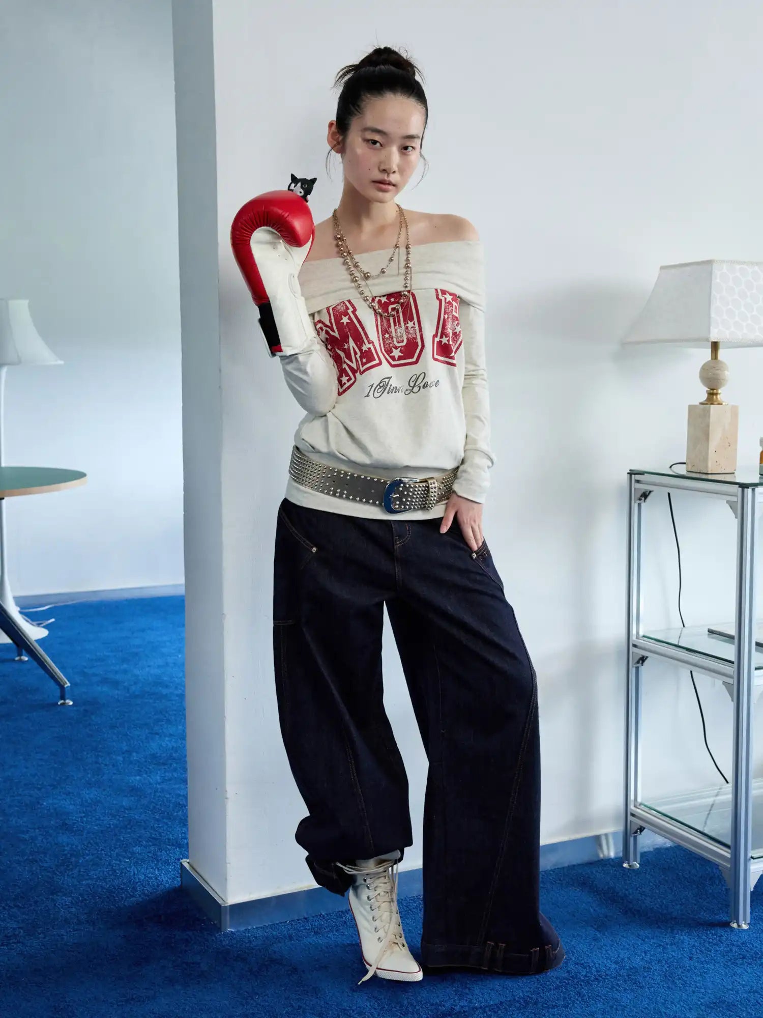 1Jinn Studio Drop Shoulder MOB Graphic Dress | Canton Collective