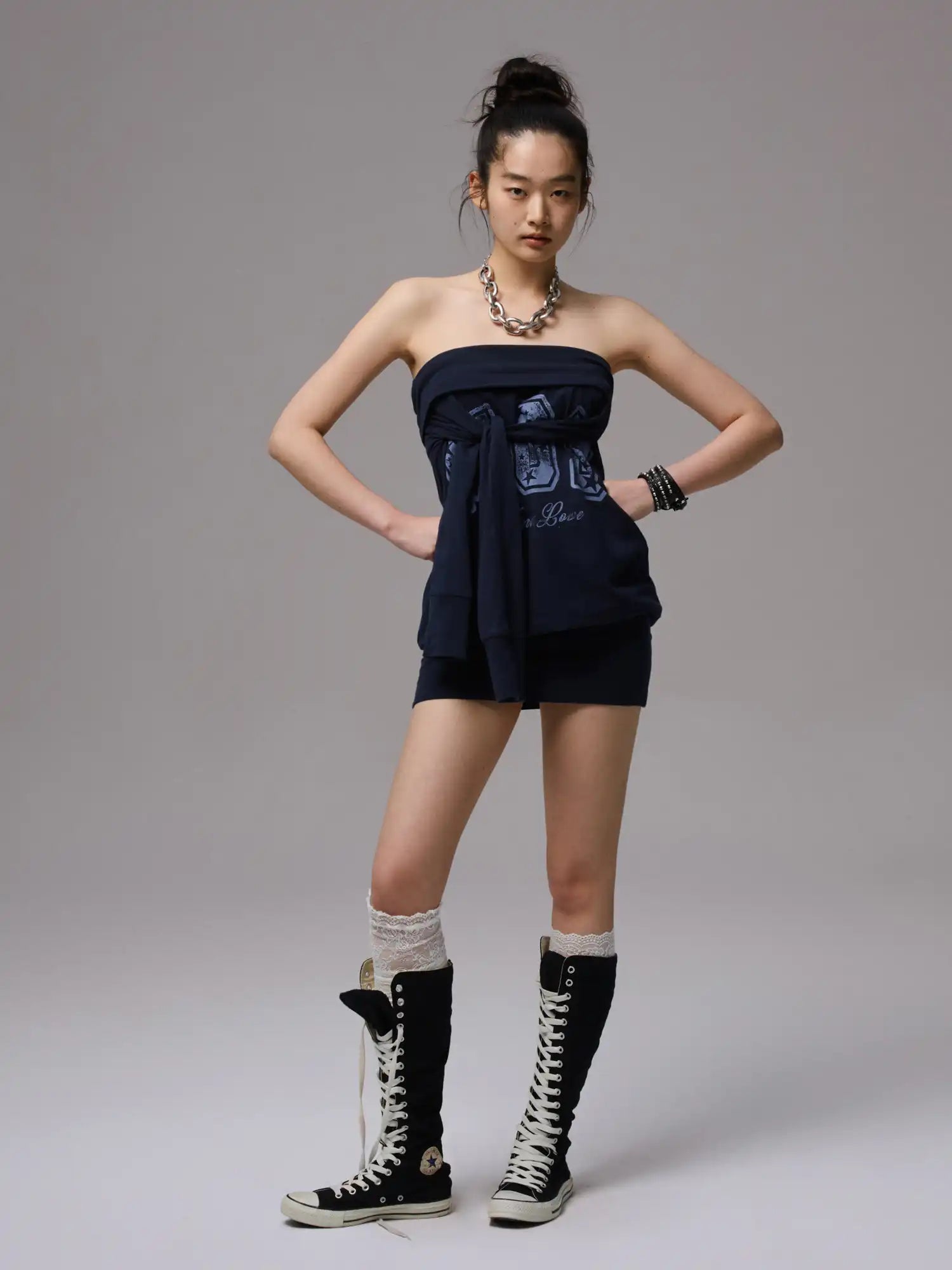 1Jinn Studio Drop Shoulder MOB Graphic Dress | Canton Collective