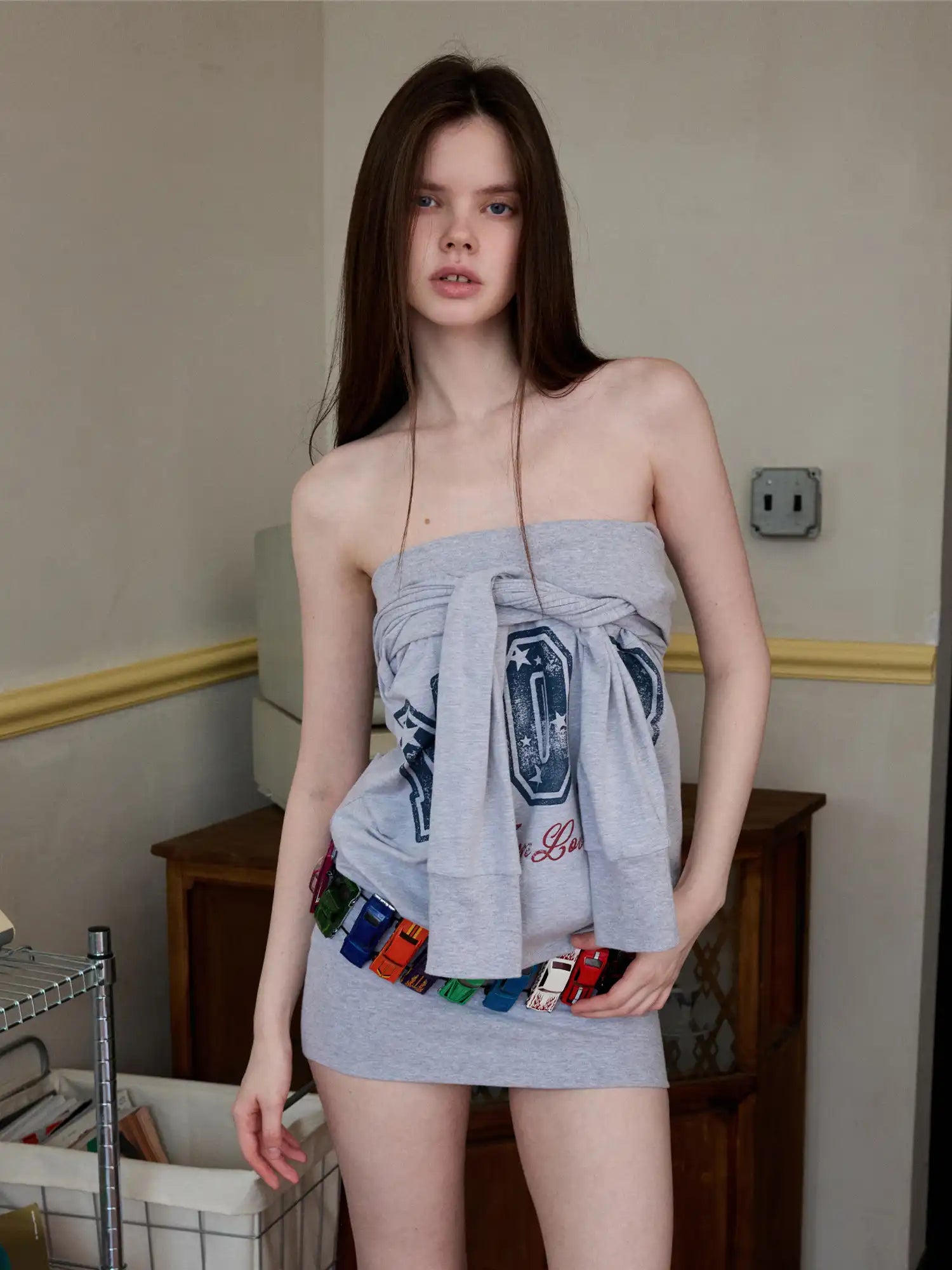 1Jinn Studio Drop Shoulder MOB Graphic Dress | Canton Collective