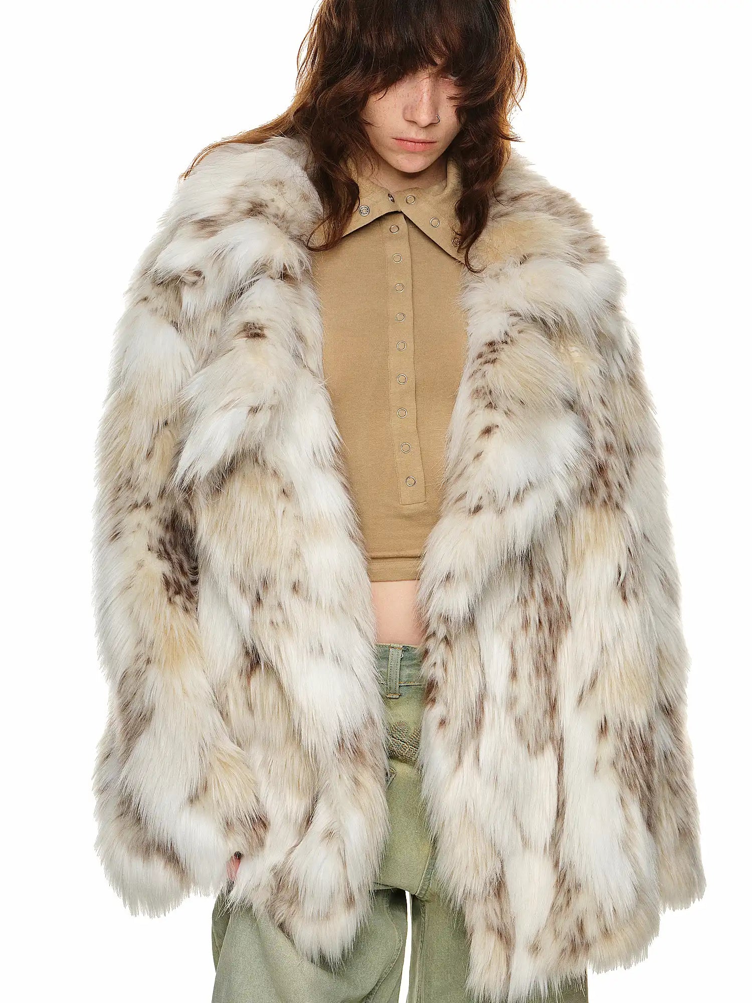 1Jinn Studio Eco-Friendly Leopard Faux Fur Coat | Canton Collective