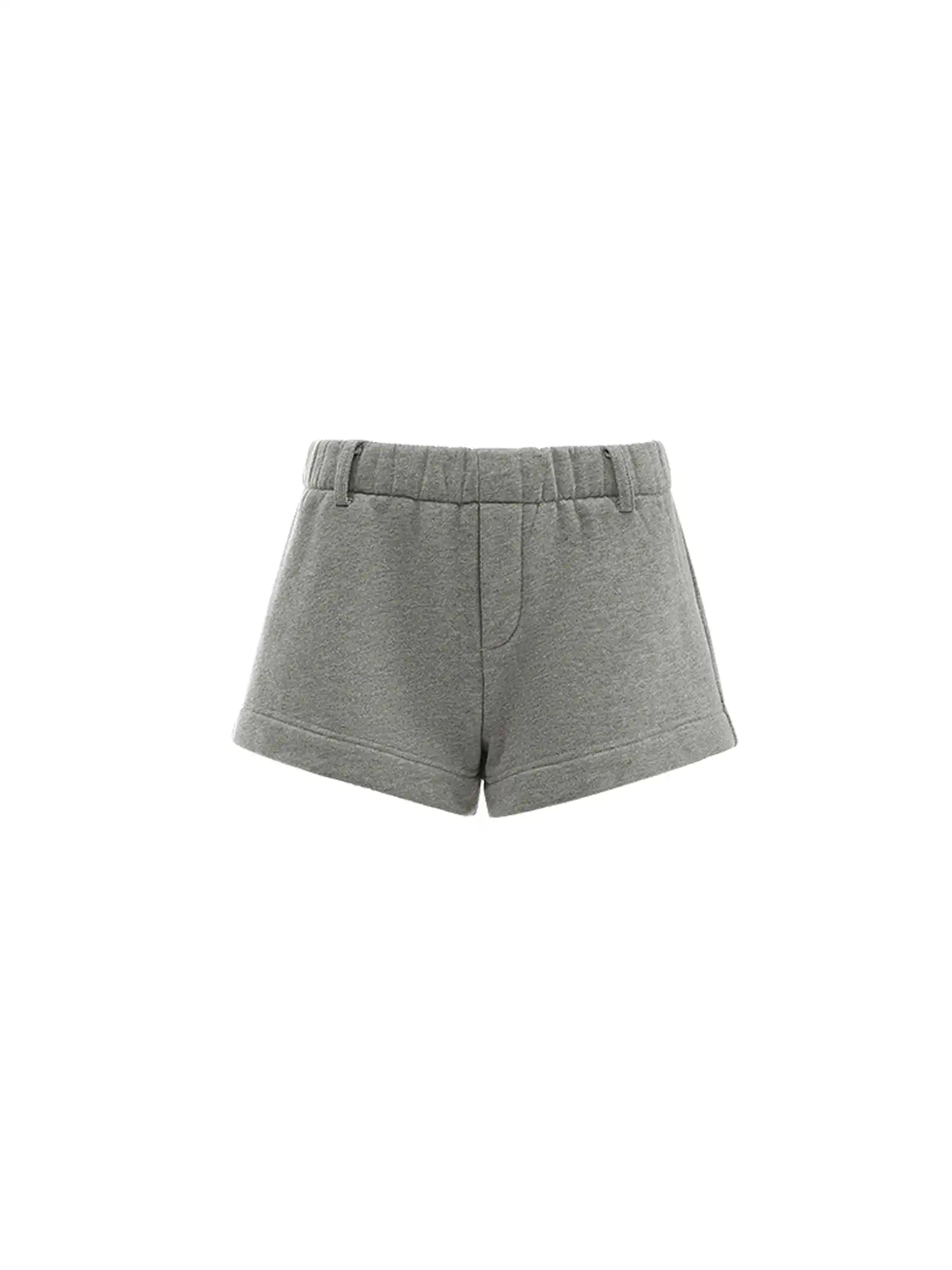 1Jinn Studio Embroidered Fleece Shorts | Canton Collective