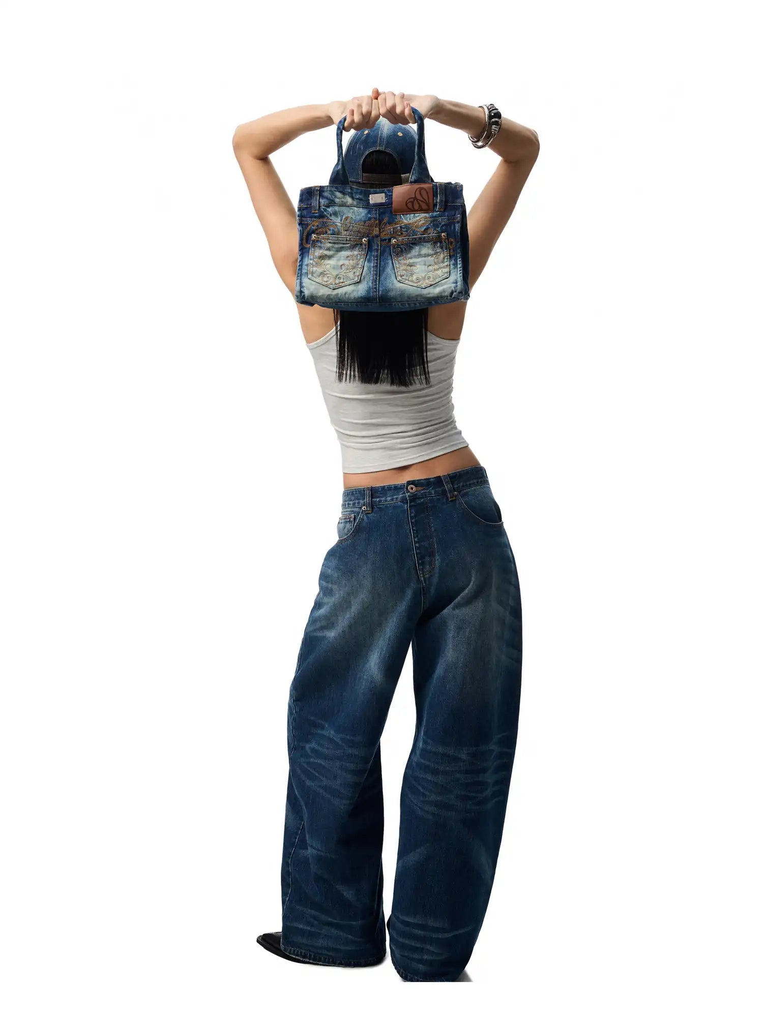 1Jinn Studio Embroidered Wide-Leg Pants | Canton Collective