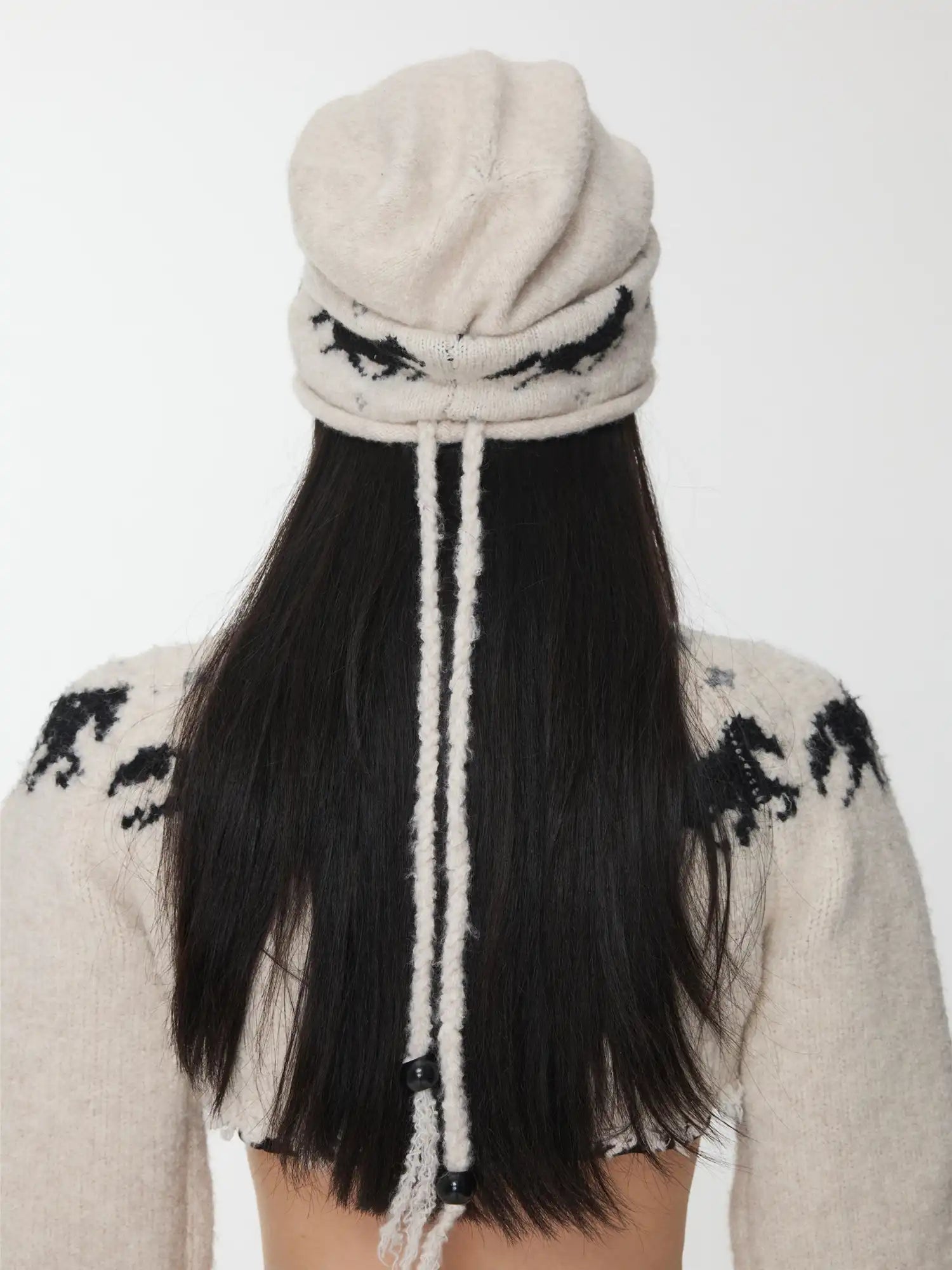 1Jinn Studio Fair Isle Pony Beanie | Canton Collective