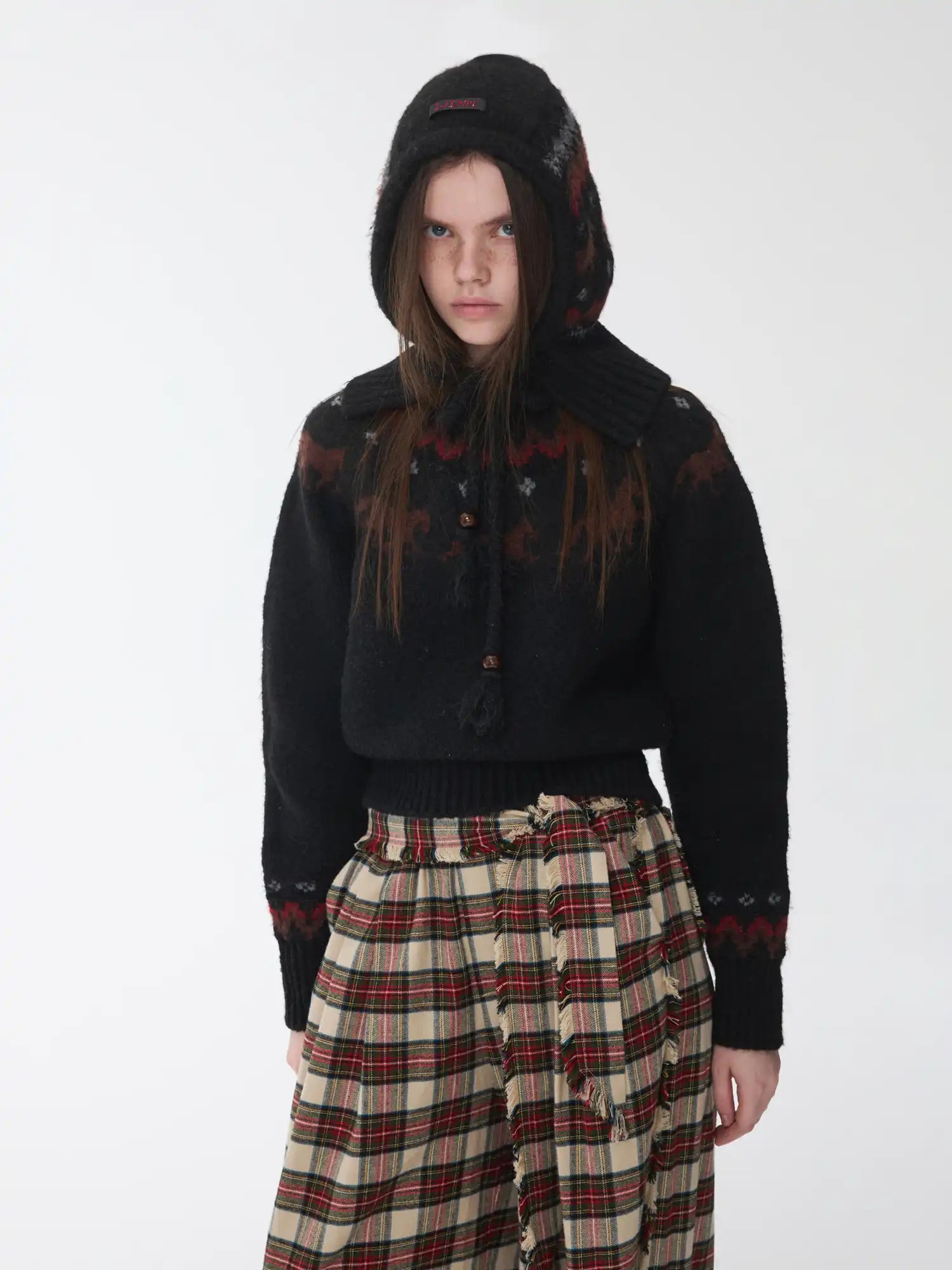 1Jinn Studio Fair Isle Pony Pullover Sweater | Canton Collective