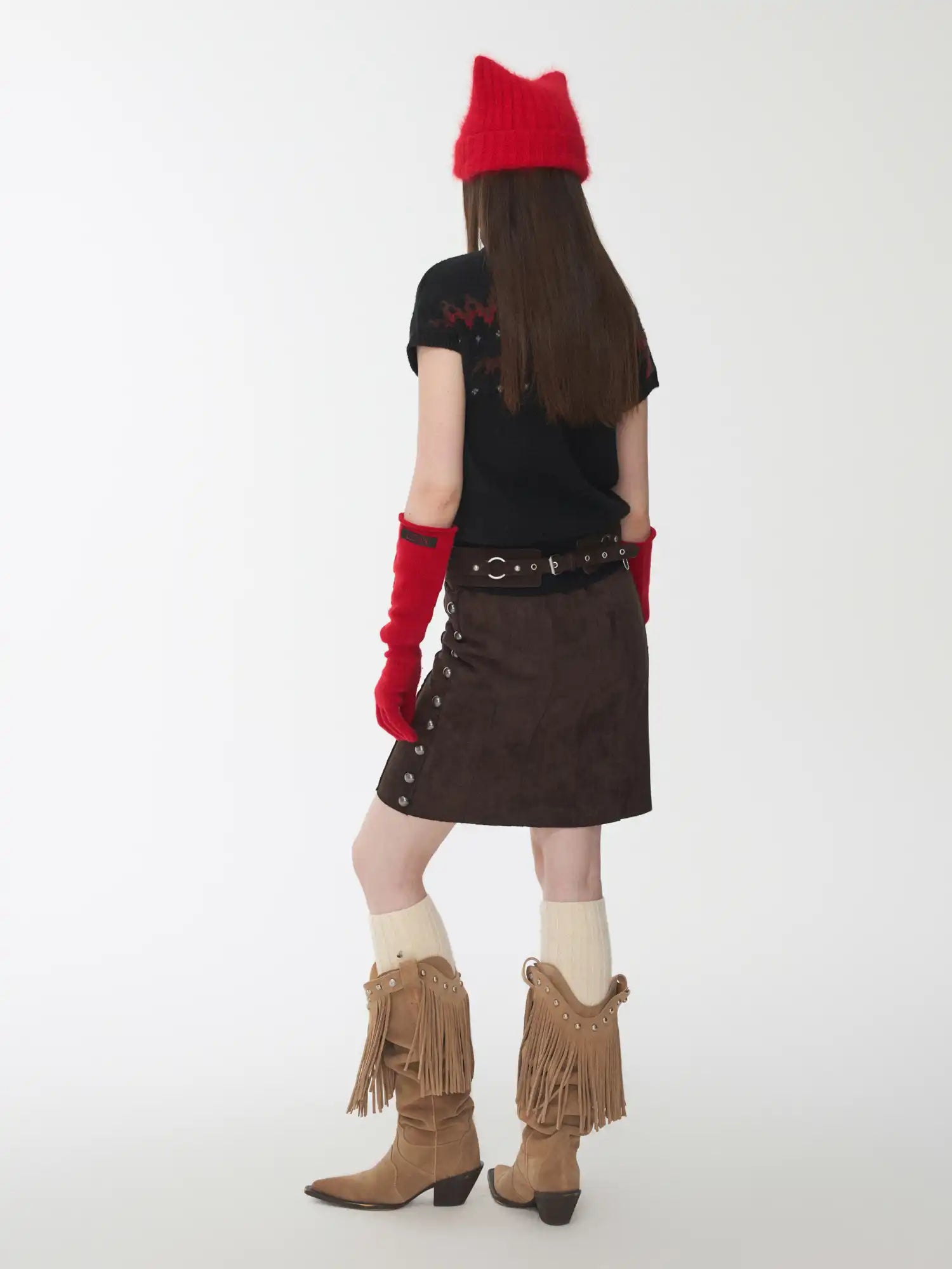 1Jinn Studio Fair Isle Short-Sleeved Sweater | Canton Collective