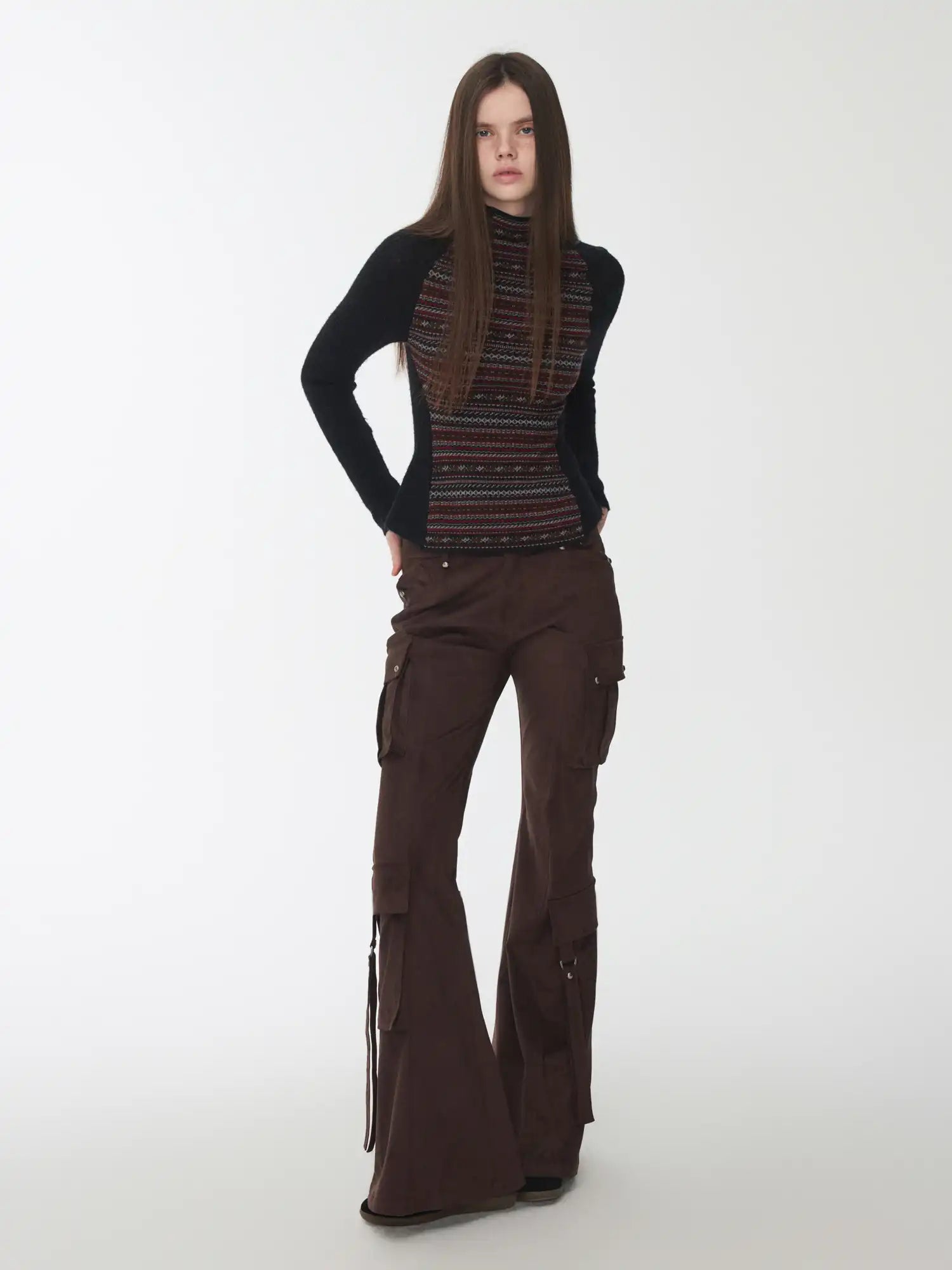 1Jinn Studio Fair Isle Turtleneck Sweater | Canton Collective