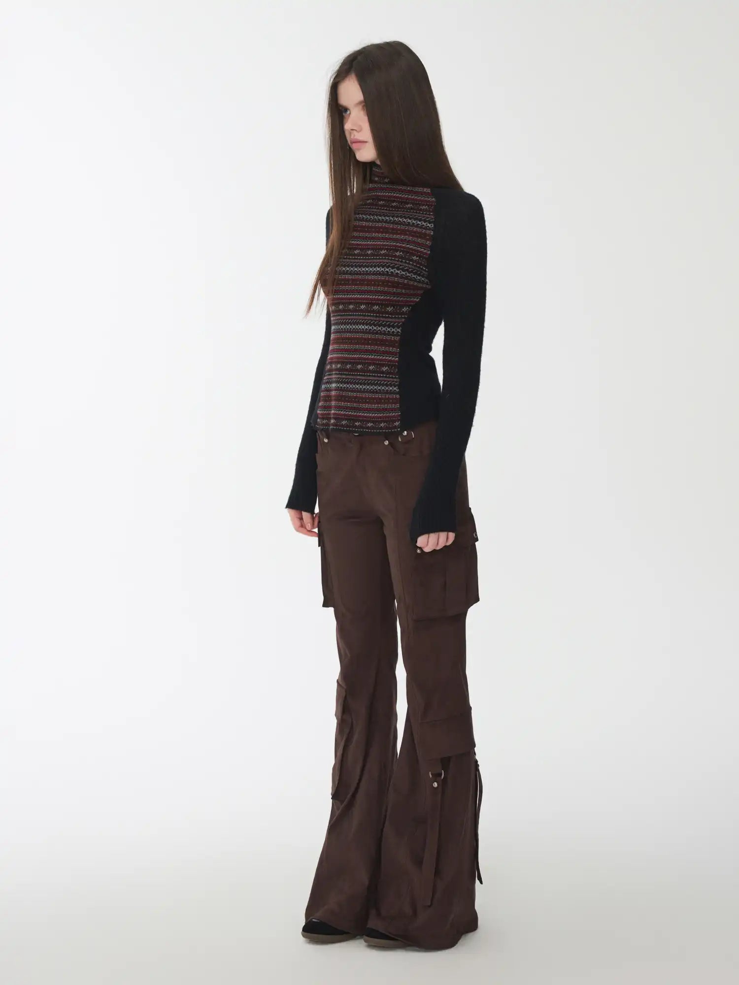 1Jinn Studio Fair Isle Turtleneck Sweater | Canton Collective