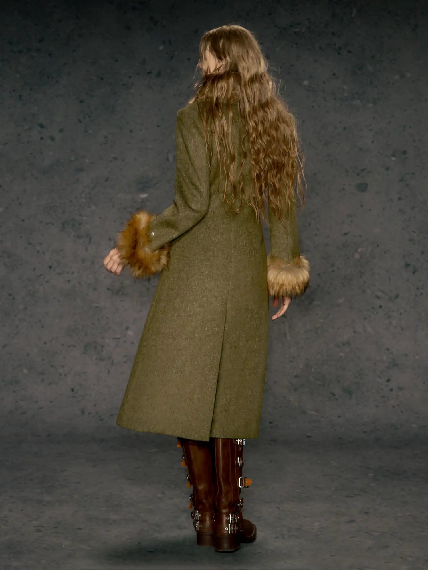 Deleteex Faux Fur Trim Coat | Canton Collective