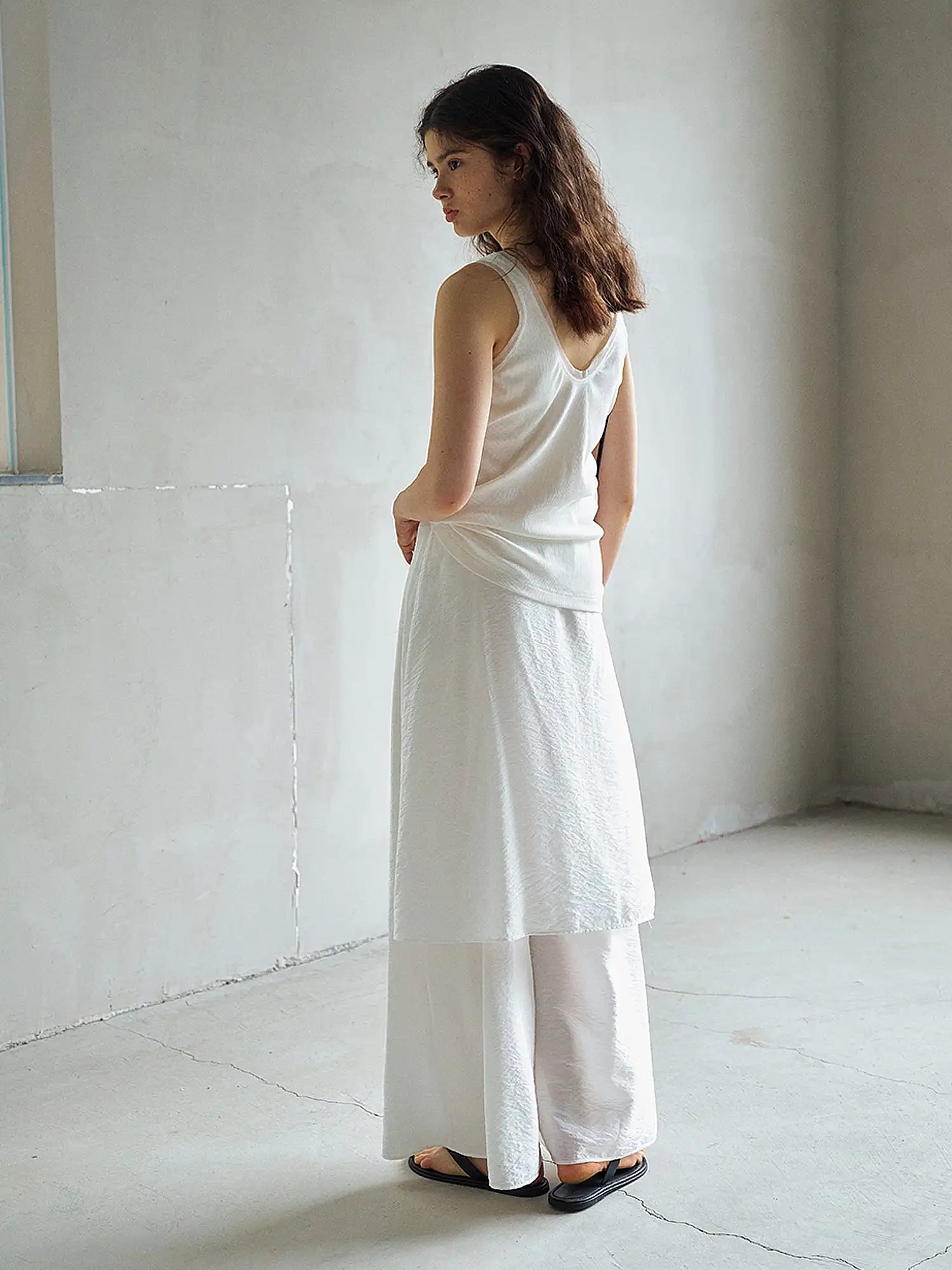 CantonCollective Design Faux Two-Piece Wide Leg Skirt Pants | Canton Collective