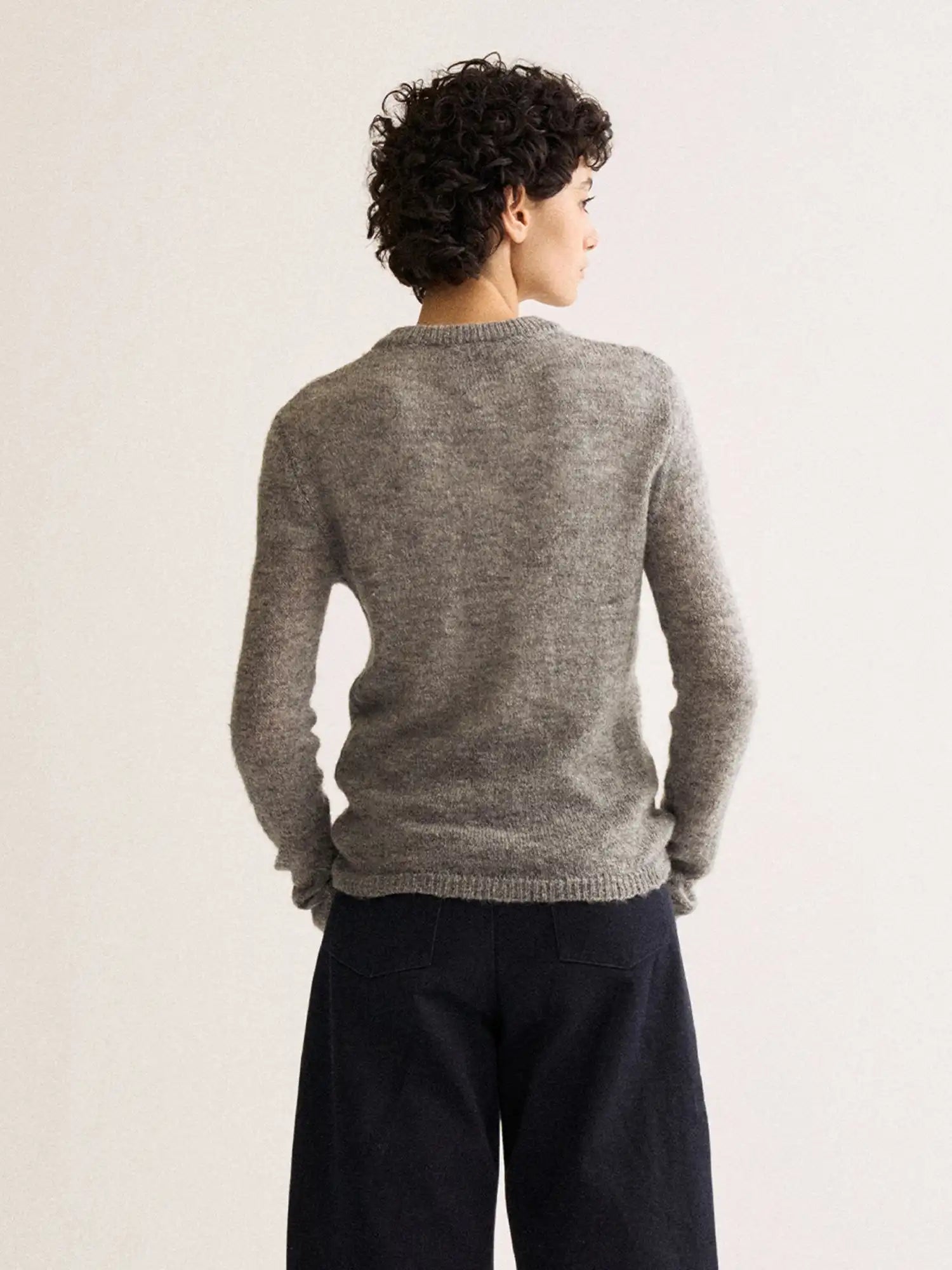 FirstFloor Fitted Henley Neck Sweater | Canton Collective