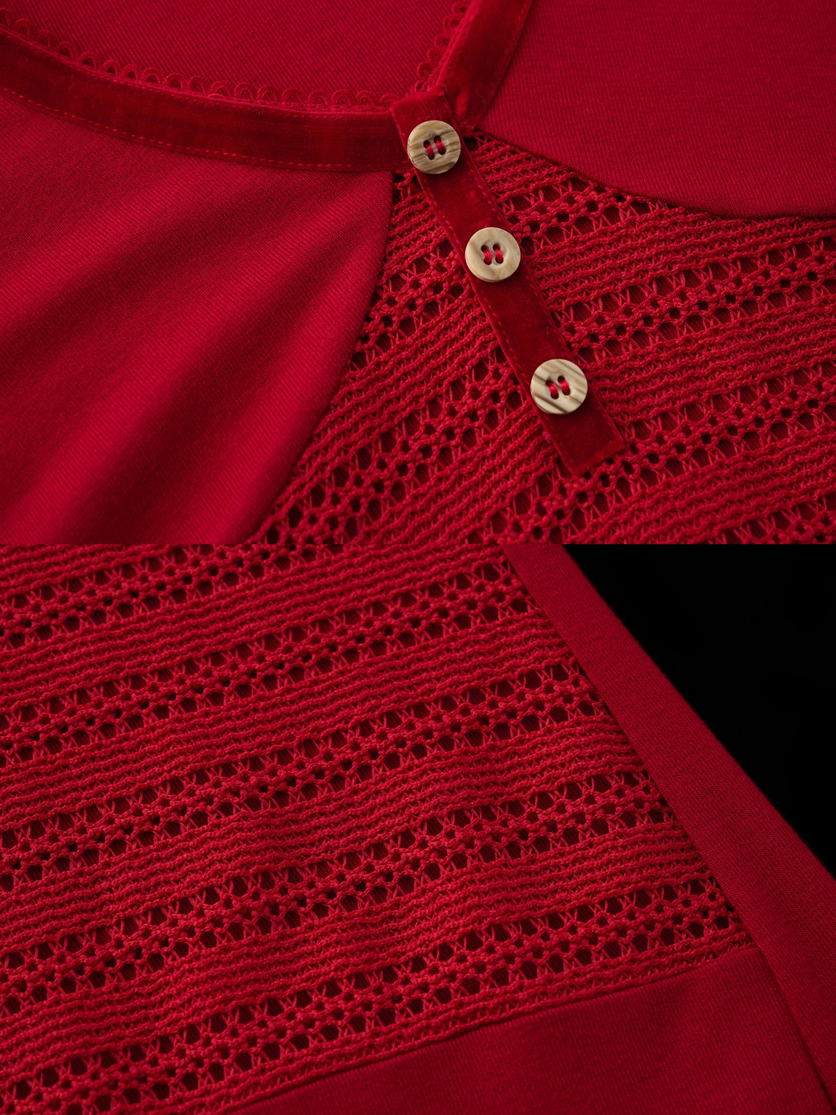 MAMC Fitted V-Neck Layering Long Sleeve Top | Canton Collective