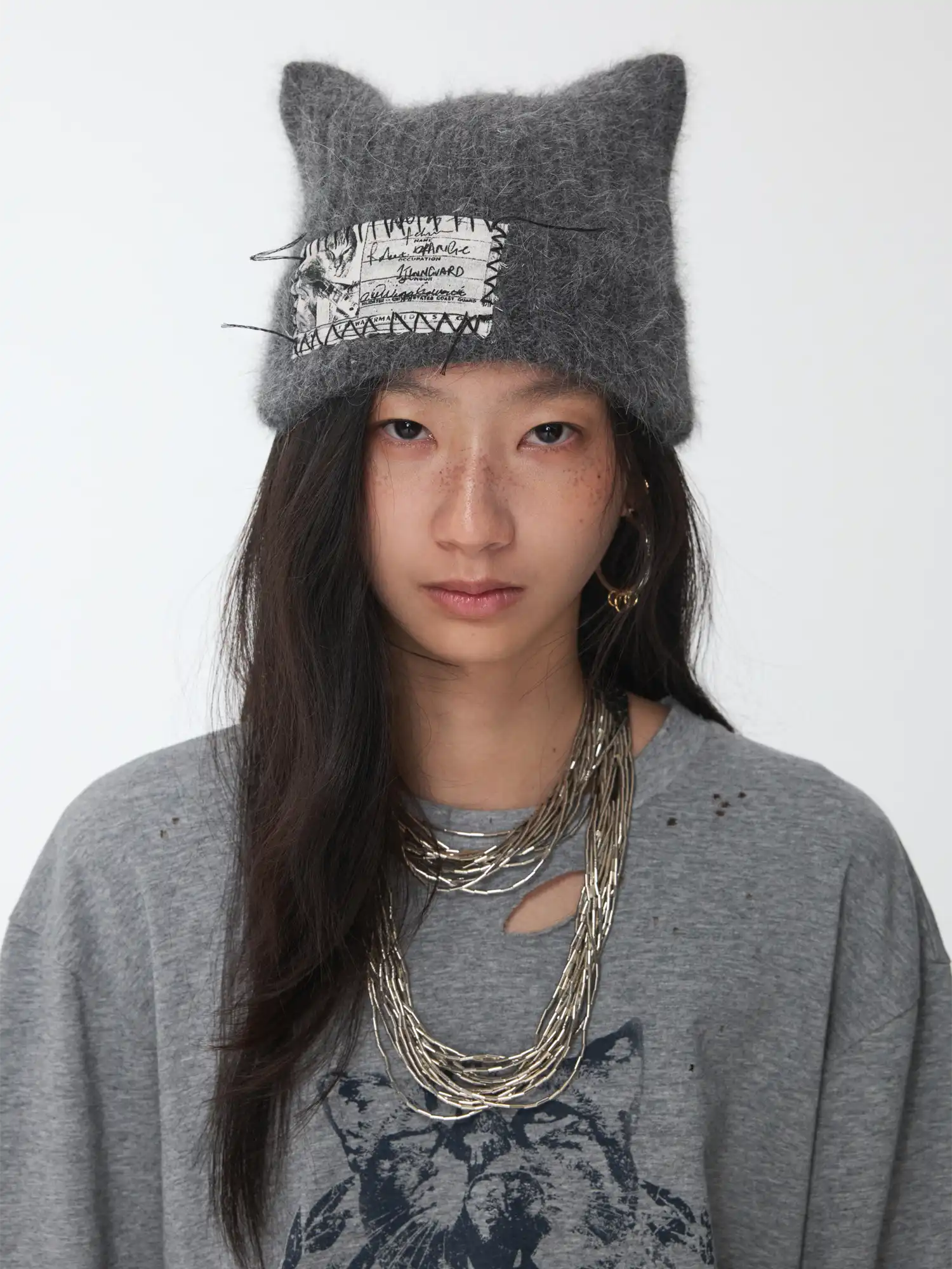 1Jinn Studio Fluffy Cat Ear Beanie | Canton Collective