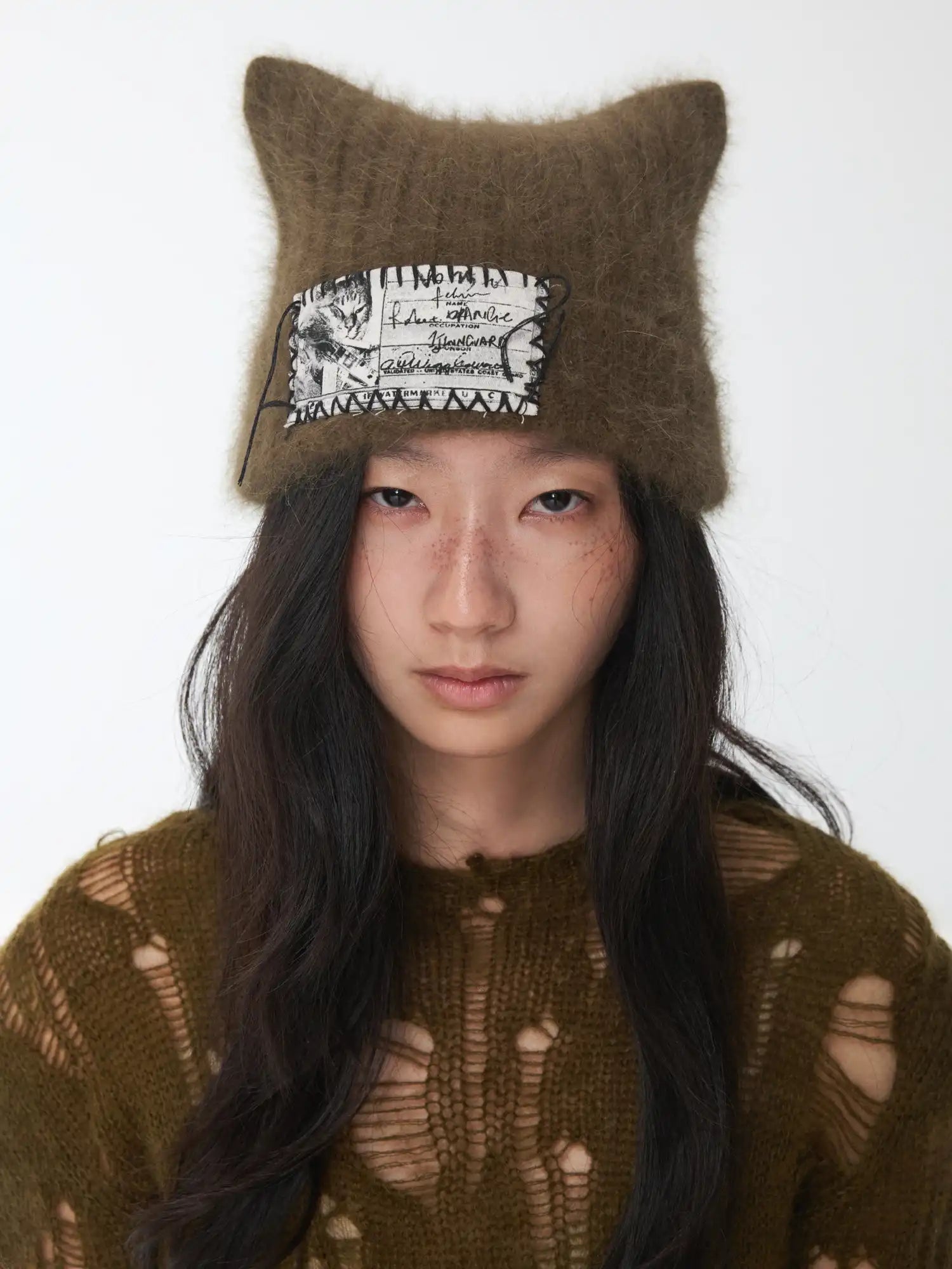 1Jinn Studio Fluffy Cat Ear Beanie | Canton Collective
