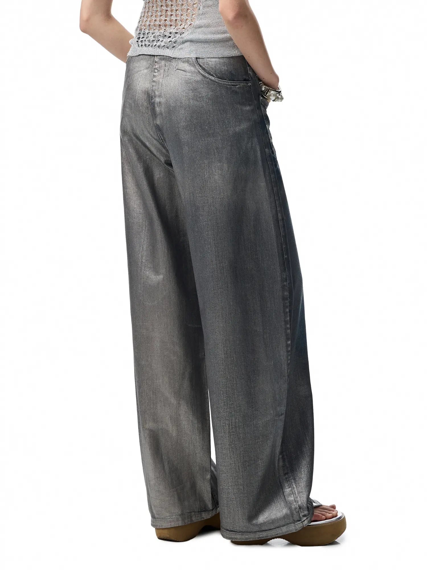 1Jinn Studio Foil Denim Jeans | Canton Collective