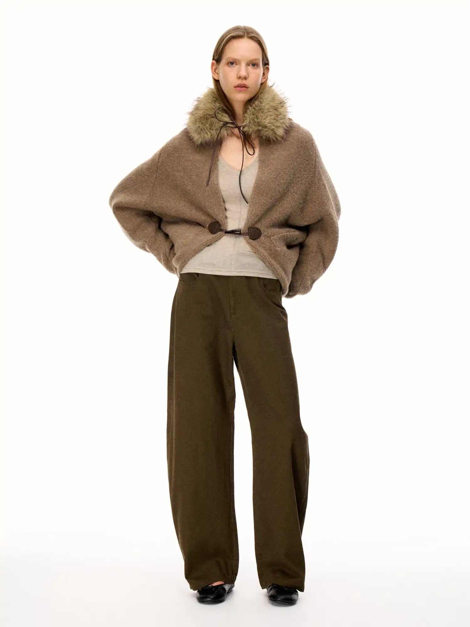 FirstFloor French Style Cotton Baggy Cargo Pants | Canton Collective